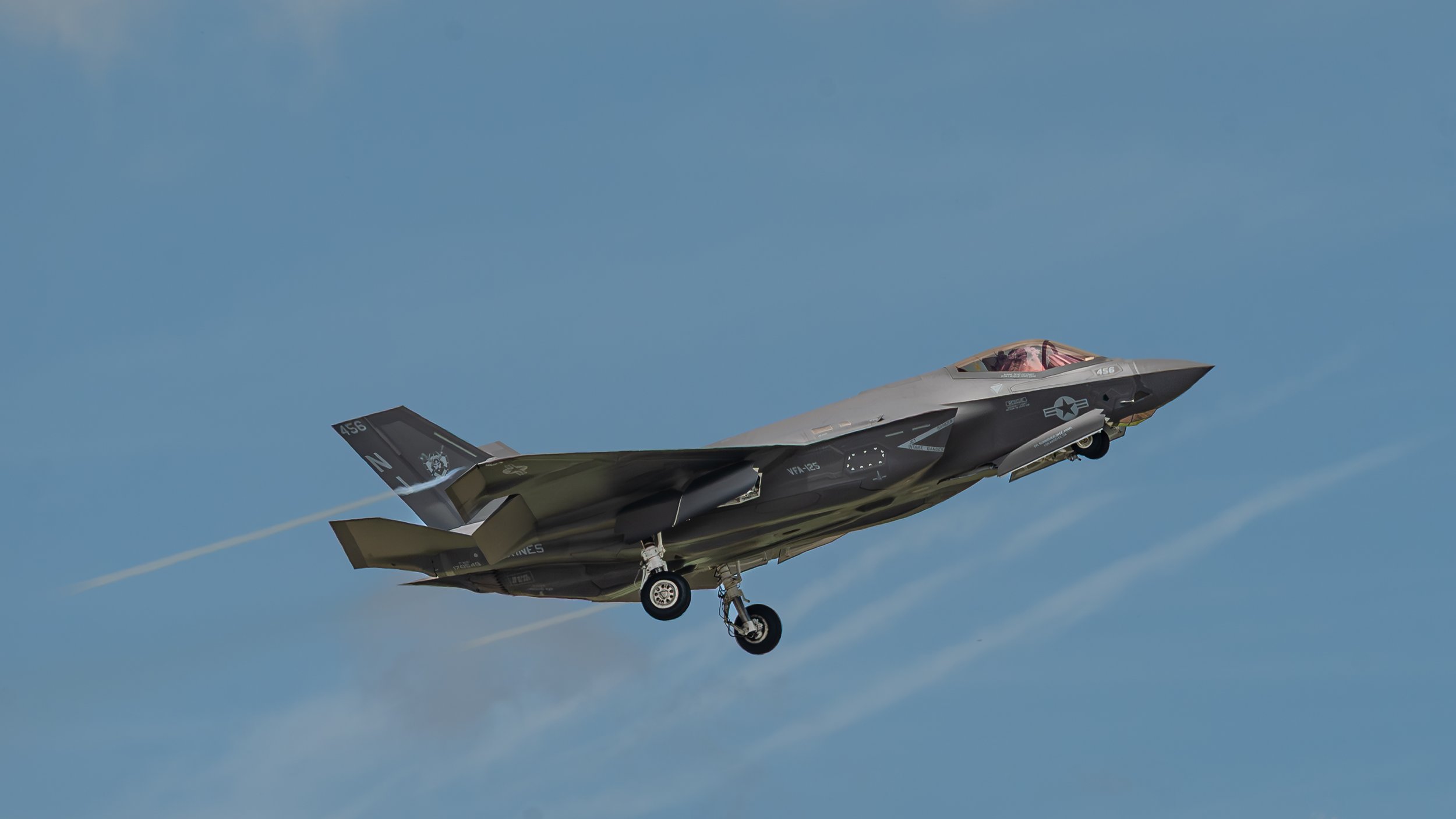 US Marine Corps F35C Lightning 2