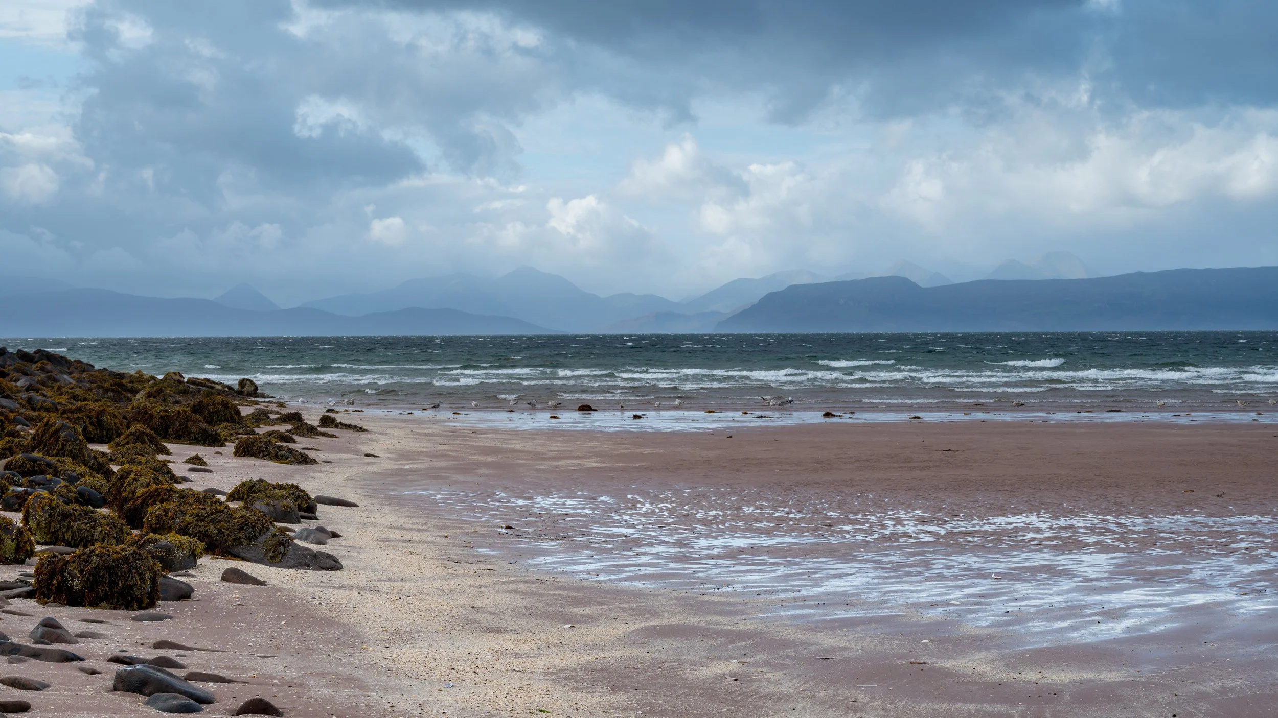Sand Beach near Applecross - views to Raasay and Skye