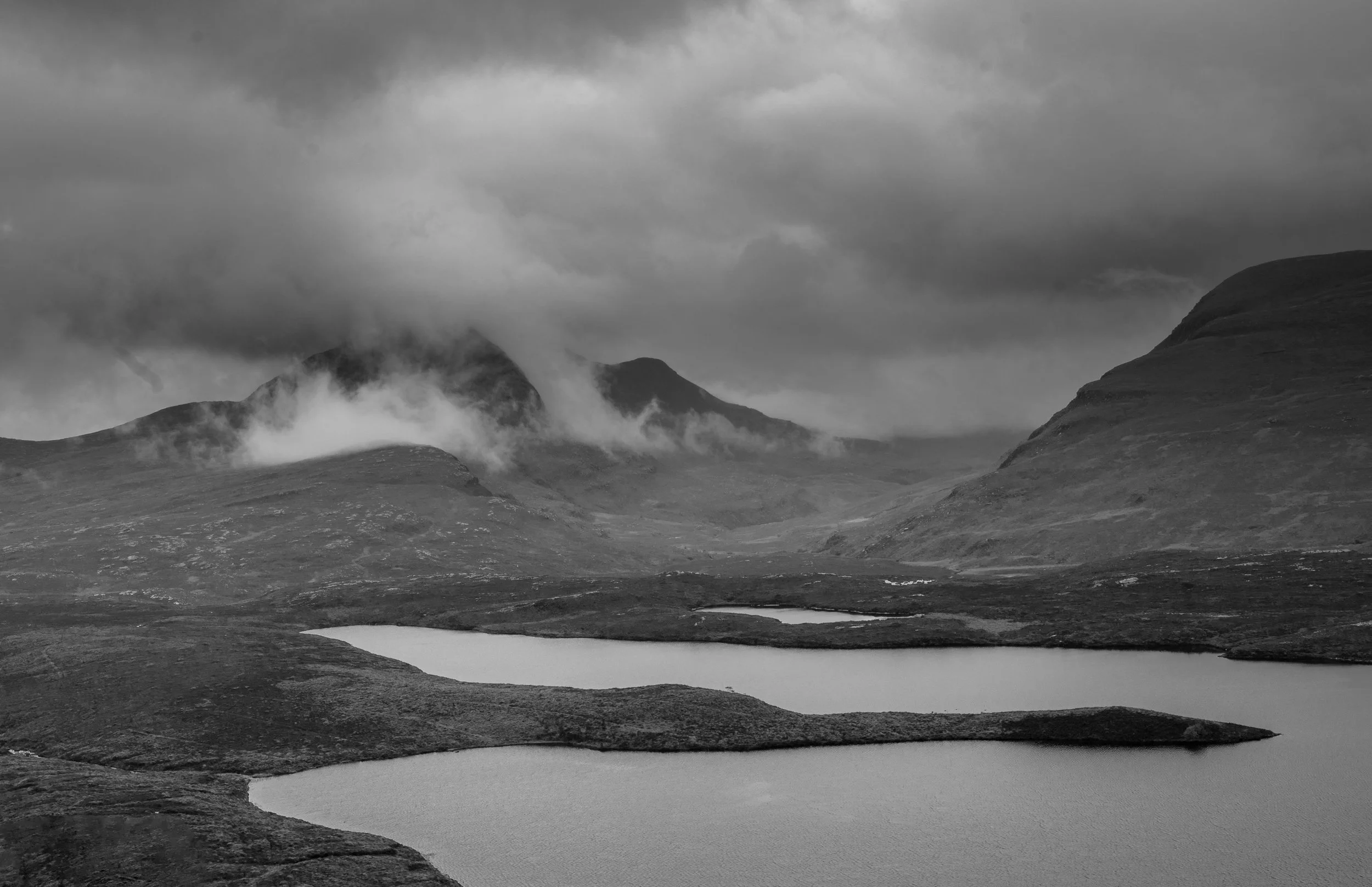 Cul Bean from Knockan Crag