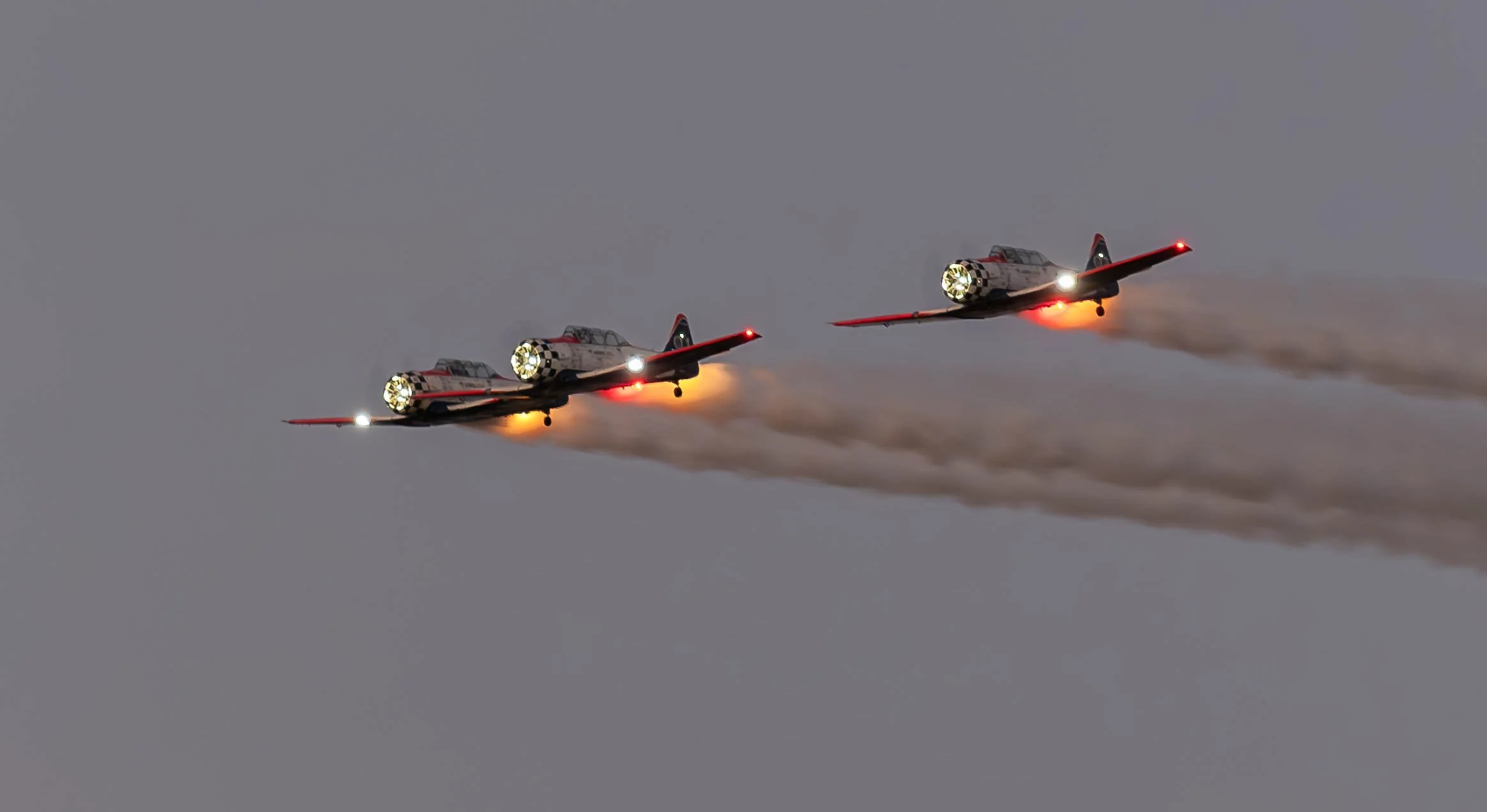 Titan Aerobatic Team - North American AT-6 Texans
