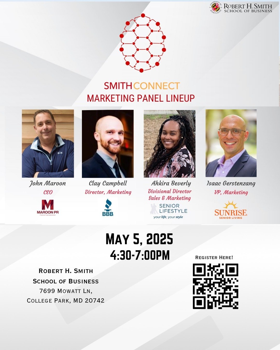 🚨 Big news! The panels for Smith Connect have officially been released:

We&rsquo;ve got 4 panels you don&rsquo;t want to miss:
🏀 Sports
💰 Finance
💼 Consulting
📣 Marketing

All are welcome!
#SmithConnect #NetworkWithPurpose #CareerMoves #AllAreW