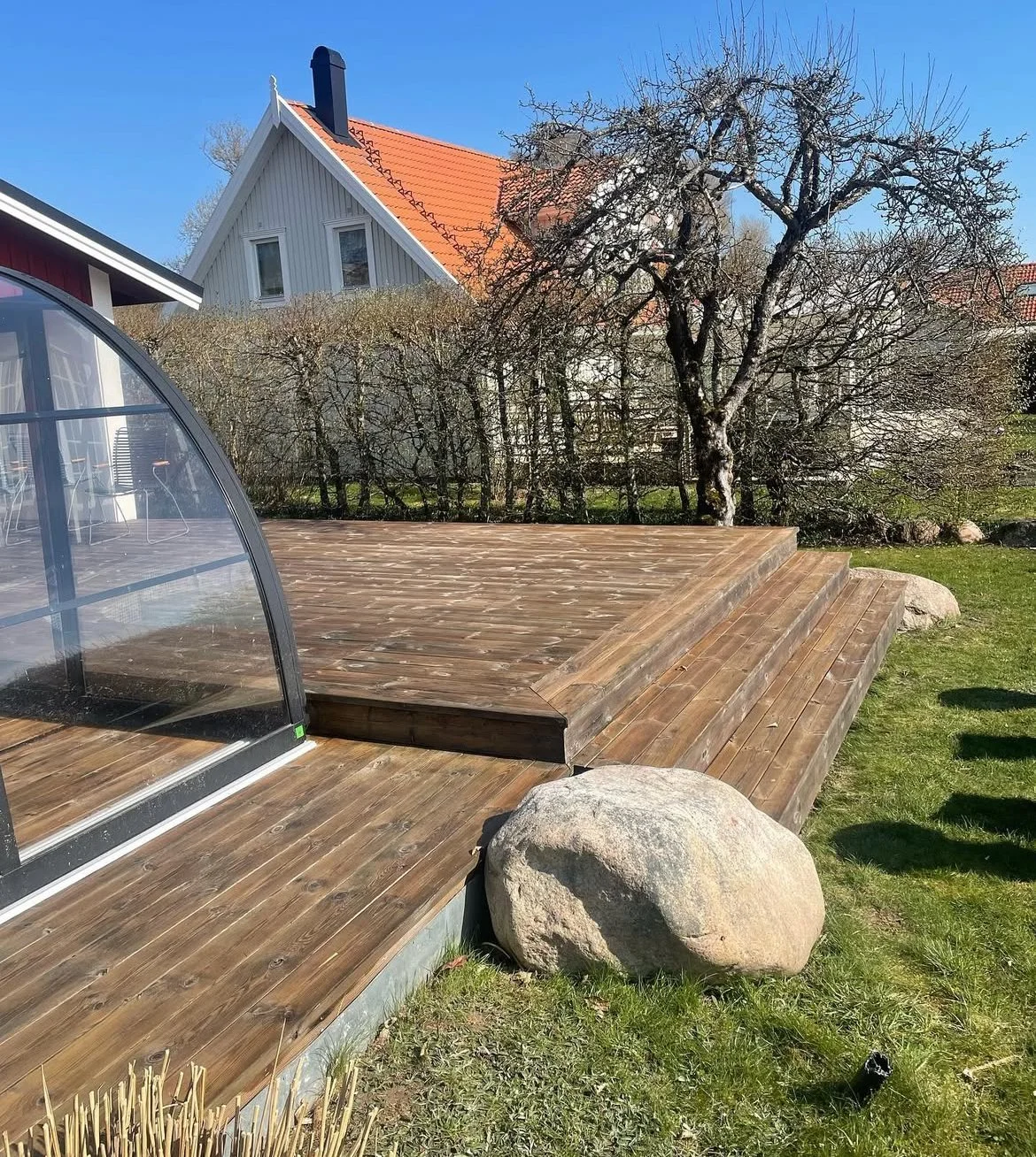 Tralltvätt och impregnering med olja av Nordiskt Rent AB