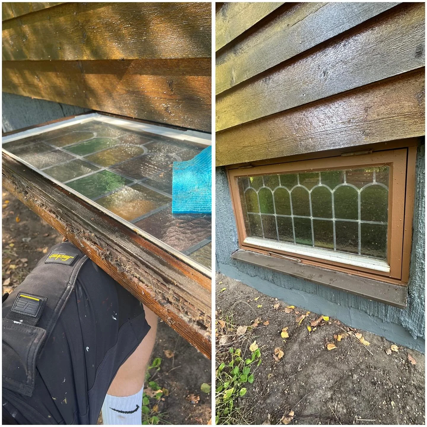 D&aring; har vi rott ett nytt m&aring;lar-projekt i hamn! 😊🙌☀️

Vi har lagt p&aring; ett nytt lager transparent oljelasyr p&aring; hela fasaden, m&aring;lat om alla f&ouml;nster, gett de r&ouml;da kanterna ett nytt liv samt m&aring;lat om hela grun