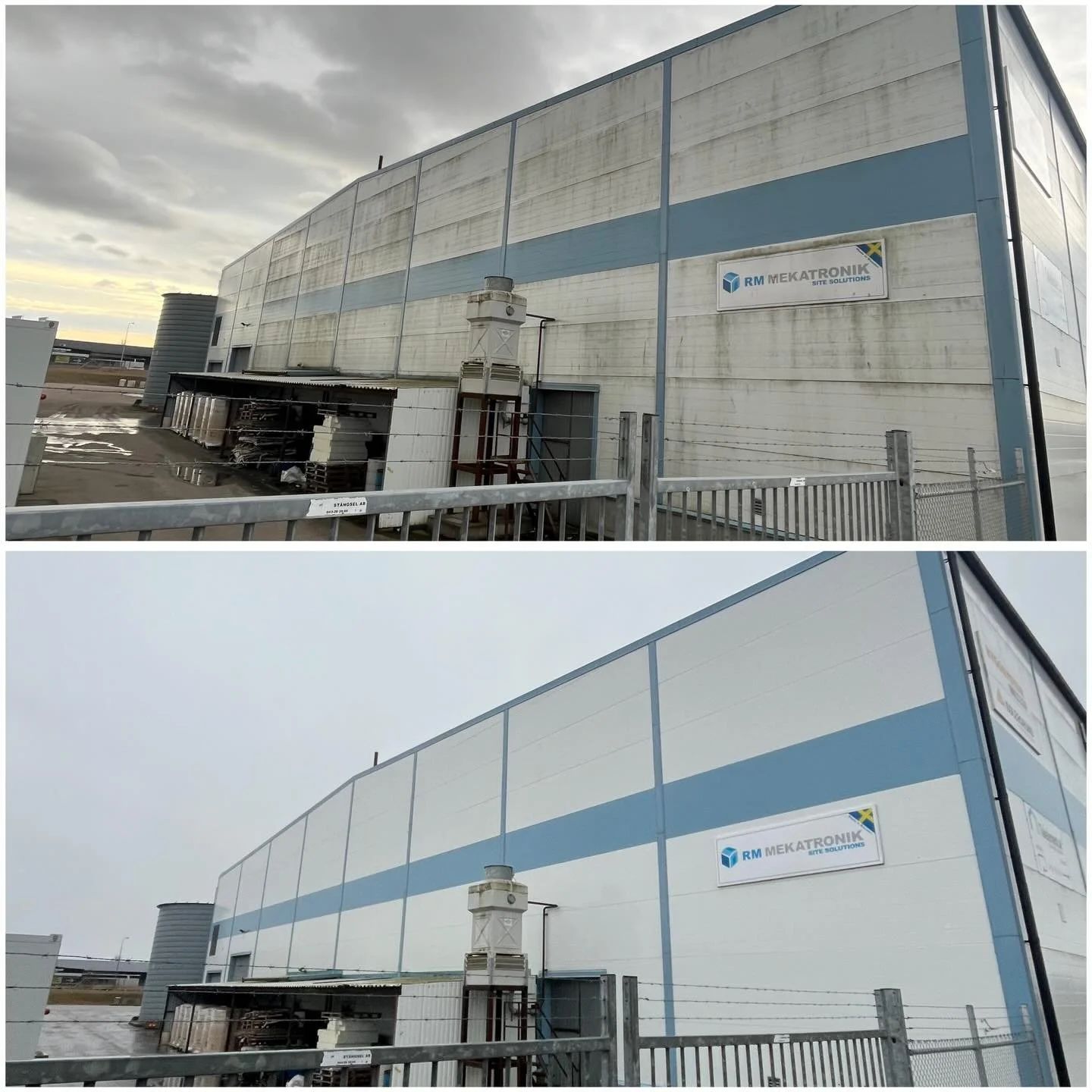 &Auml;nnu en industrilokal rengjord fr&aring;n alger 😊🏠⭐️

Du gl&ouml;mmer v&auml;ll inte bort att ta hand om din fastighets utsida? 🤔😊

Kontakta oss f&ouml;r en kostnadsfri offert! 📞📧