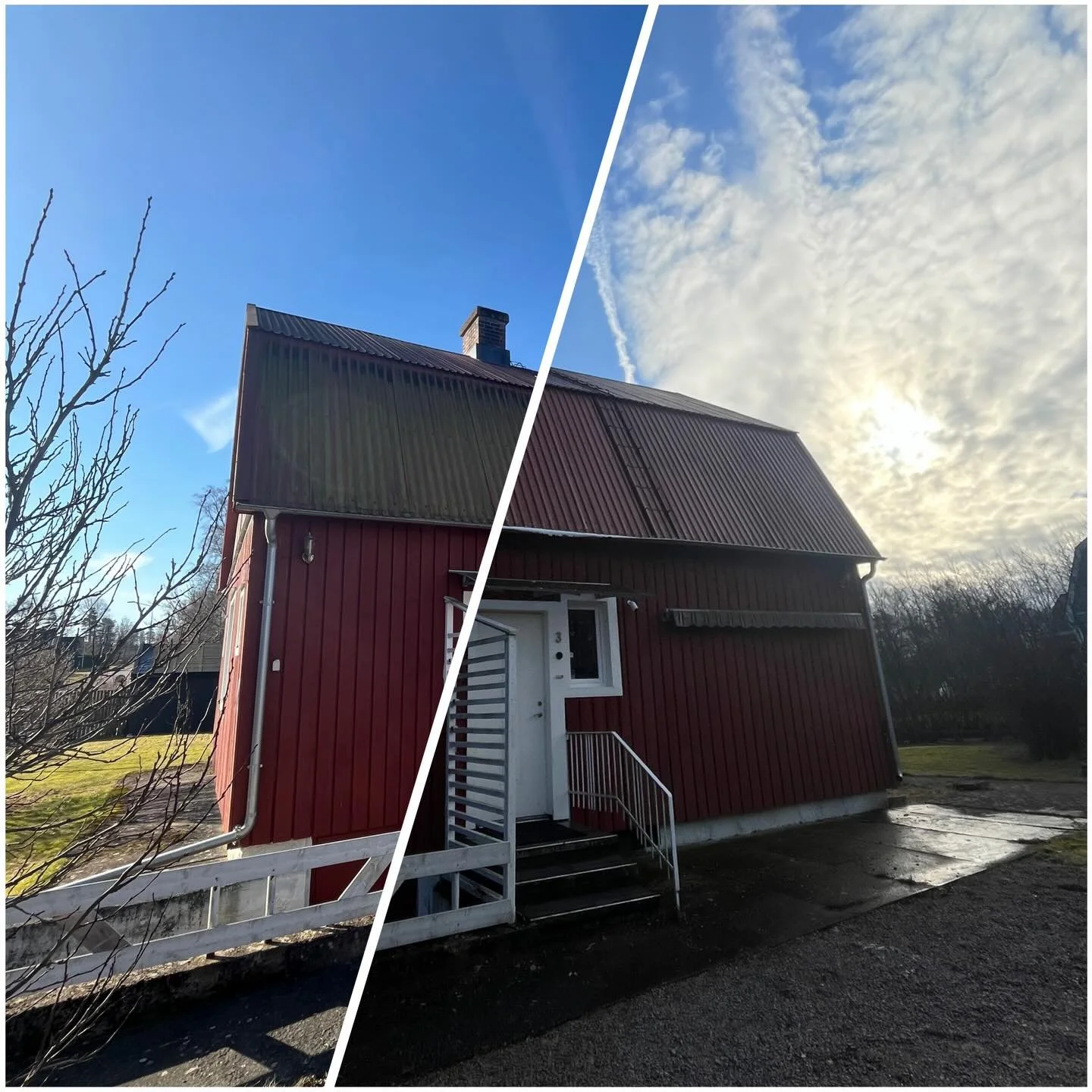 Taktv&auml;tt av pl&aring;ttak, vilken skillnad det blev 🤗☀️

G&ouml;r som denna kund och boka in en taktv&auml;tt s&aring; du har ett rent och fint tak till sommaren! 😊🙌🙌