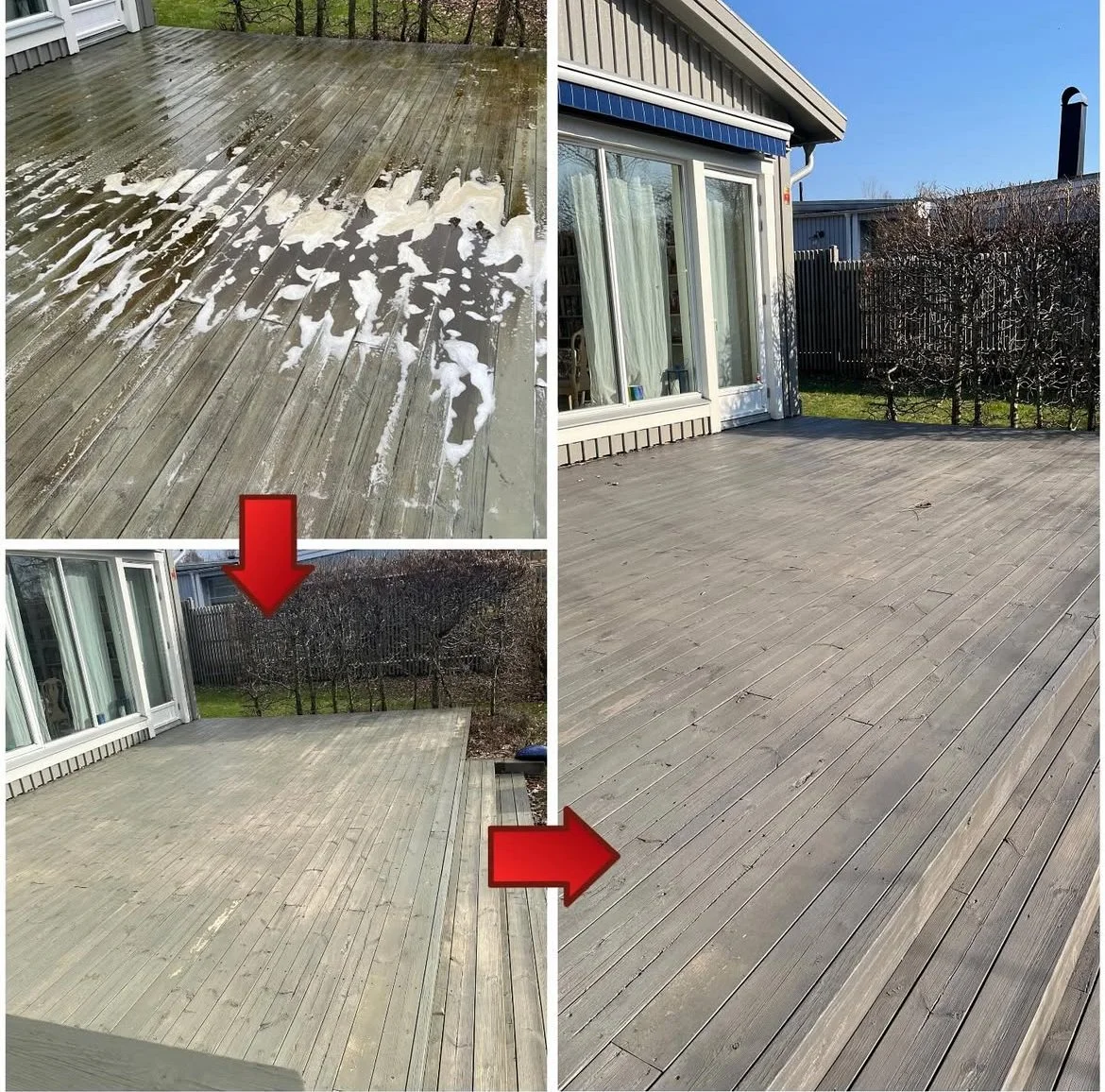 Tralltvätt och impregnering med olja av Nordiskt Rent AB