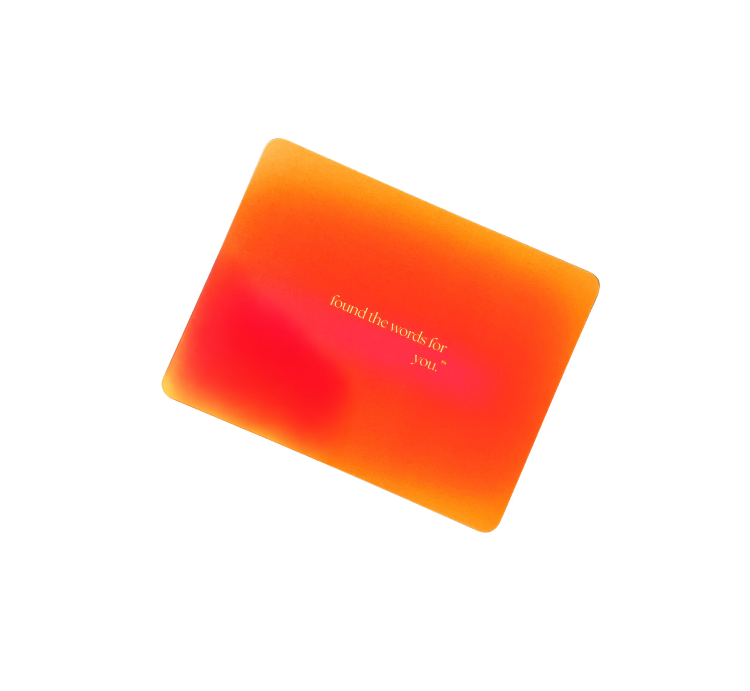 Sunset Card