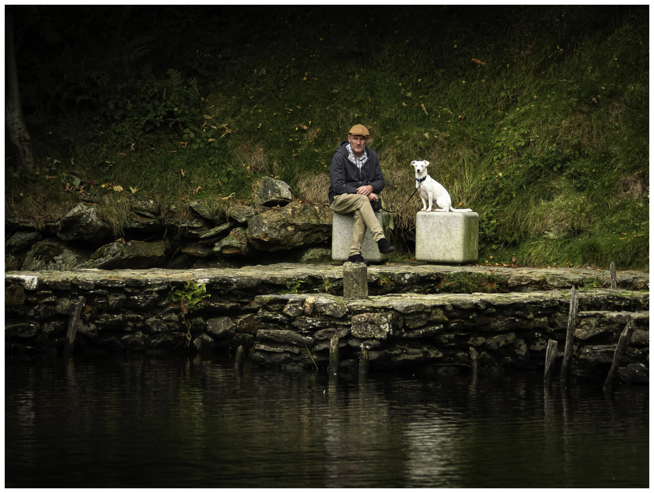 One man and his dog. September 2025