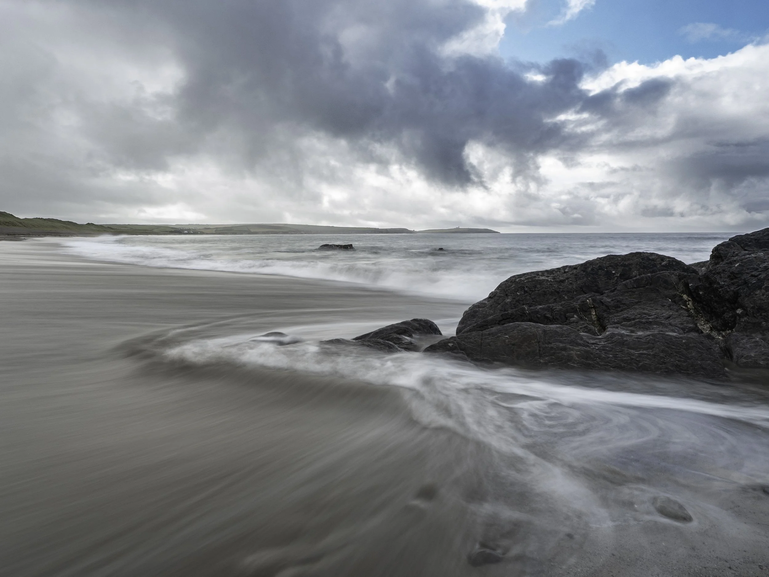 Long exposure at Long Strand, West Cork. August 2025