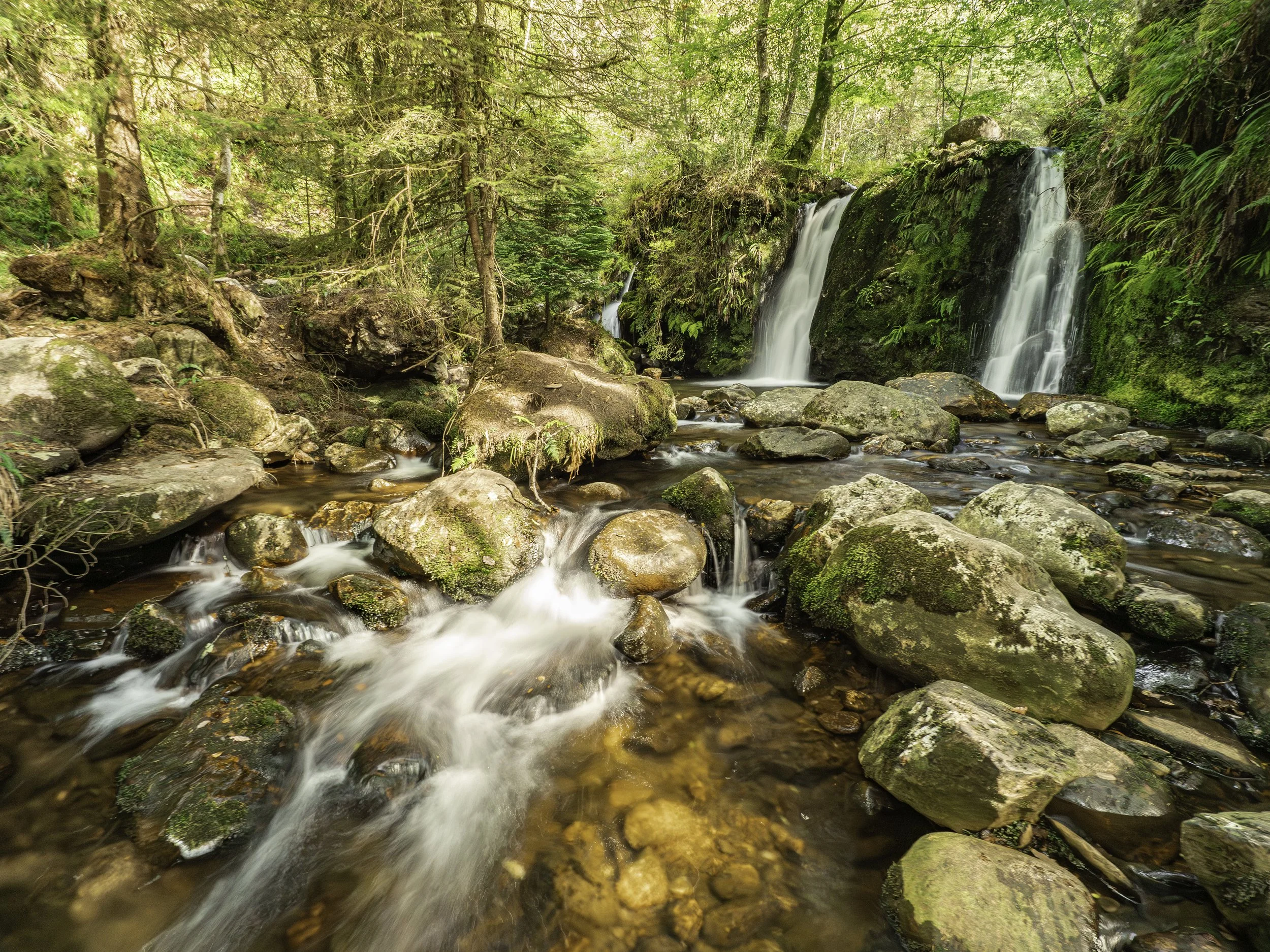 Coolalingo Waterfall, Glenmalure, Co. Wicklow. September 2025