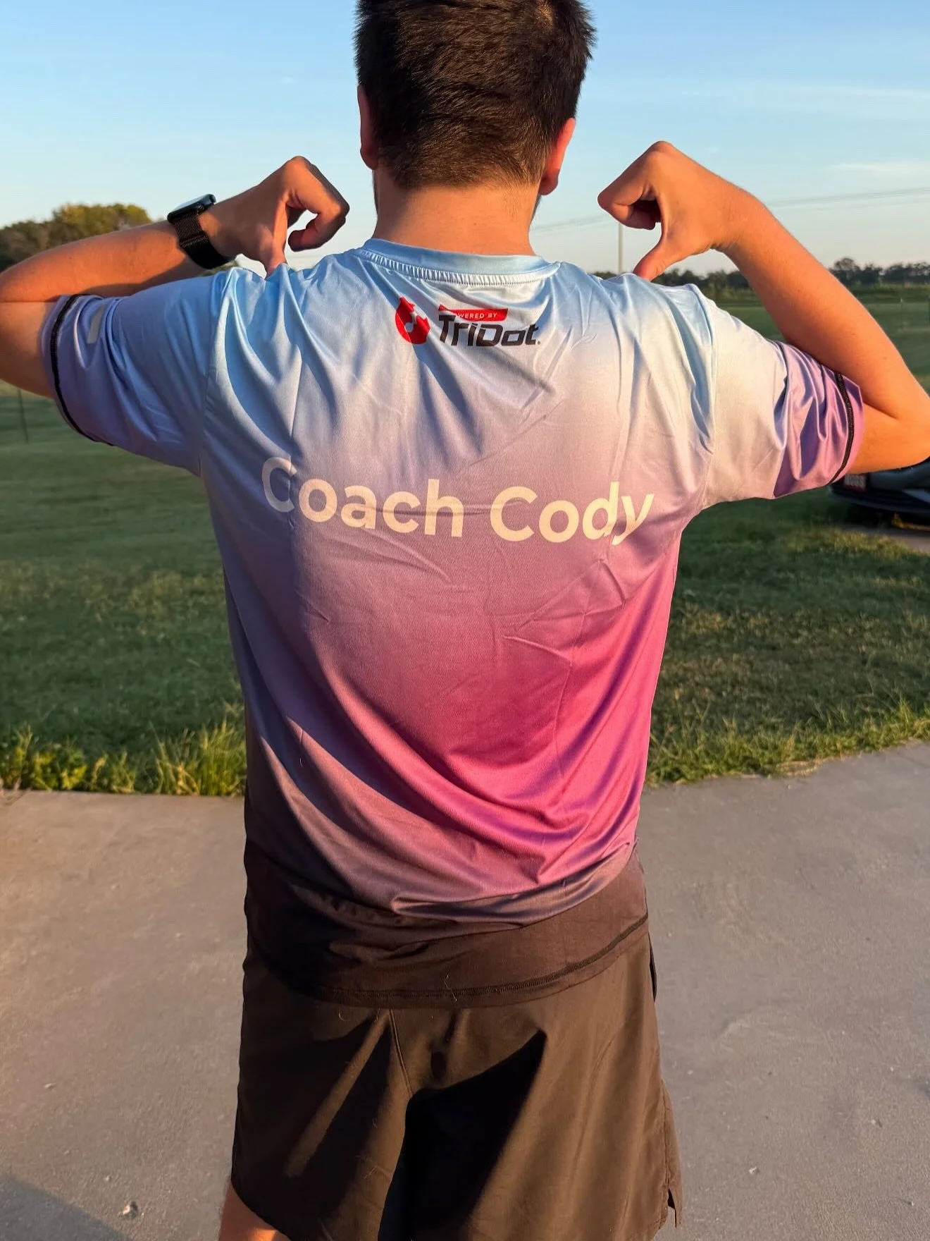While I didn&rsquo;t make it out to the group ride this morning, I was confident Coach Cody had me covered!