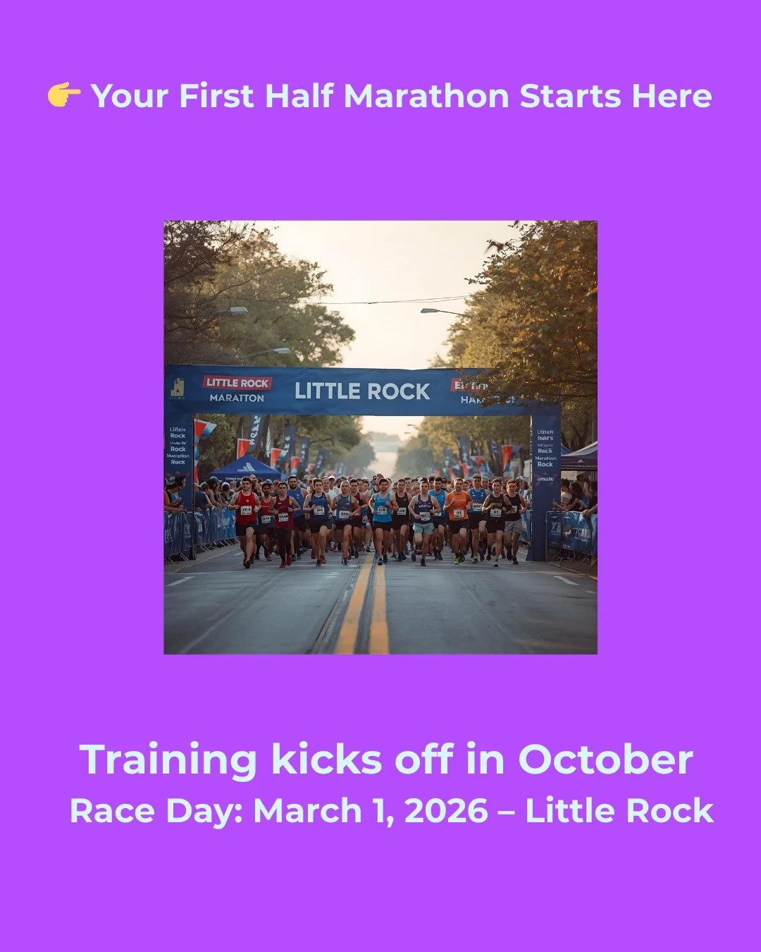 Ever dreamed of running a half marathon but didn&rsquo;t know where to start? 

Training for 13.1 miles can feel overwhelming&hellip; especially if you&rsquo;re new to running. The good news? You don&rsquo;t have to figure it out alone.

Starting thi