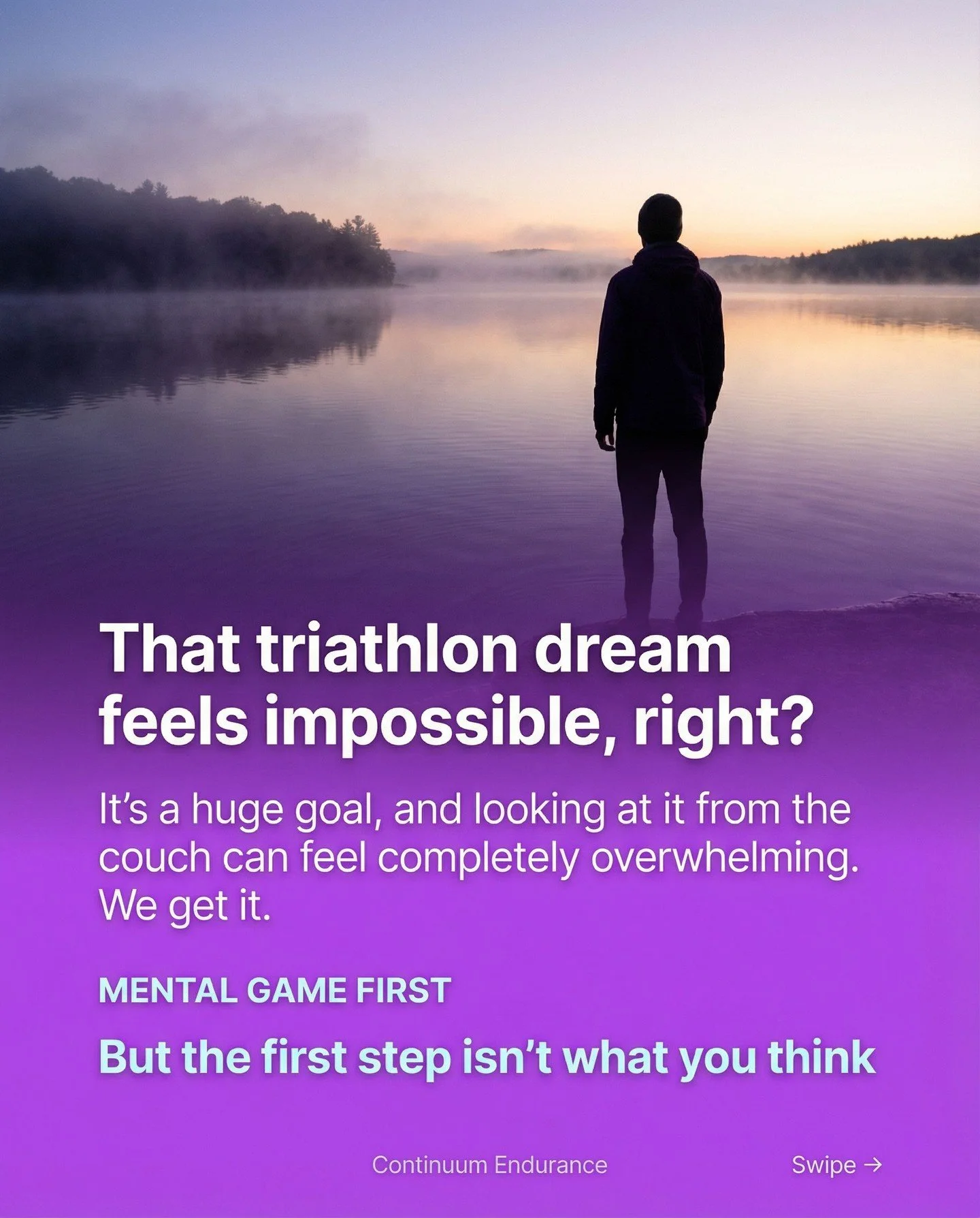 Thinking about a triathlon? It's a massive goal, and honestly, the hardest part is just starting.

It&rsquo;s not about having all the gear or being a pro athlete overnight. It&rsquo;s about managing the self-doubt and taking that very first step.

W