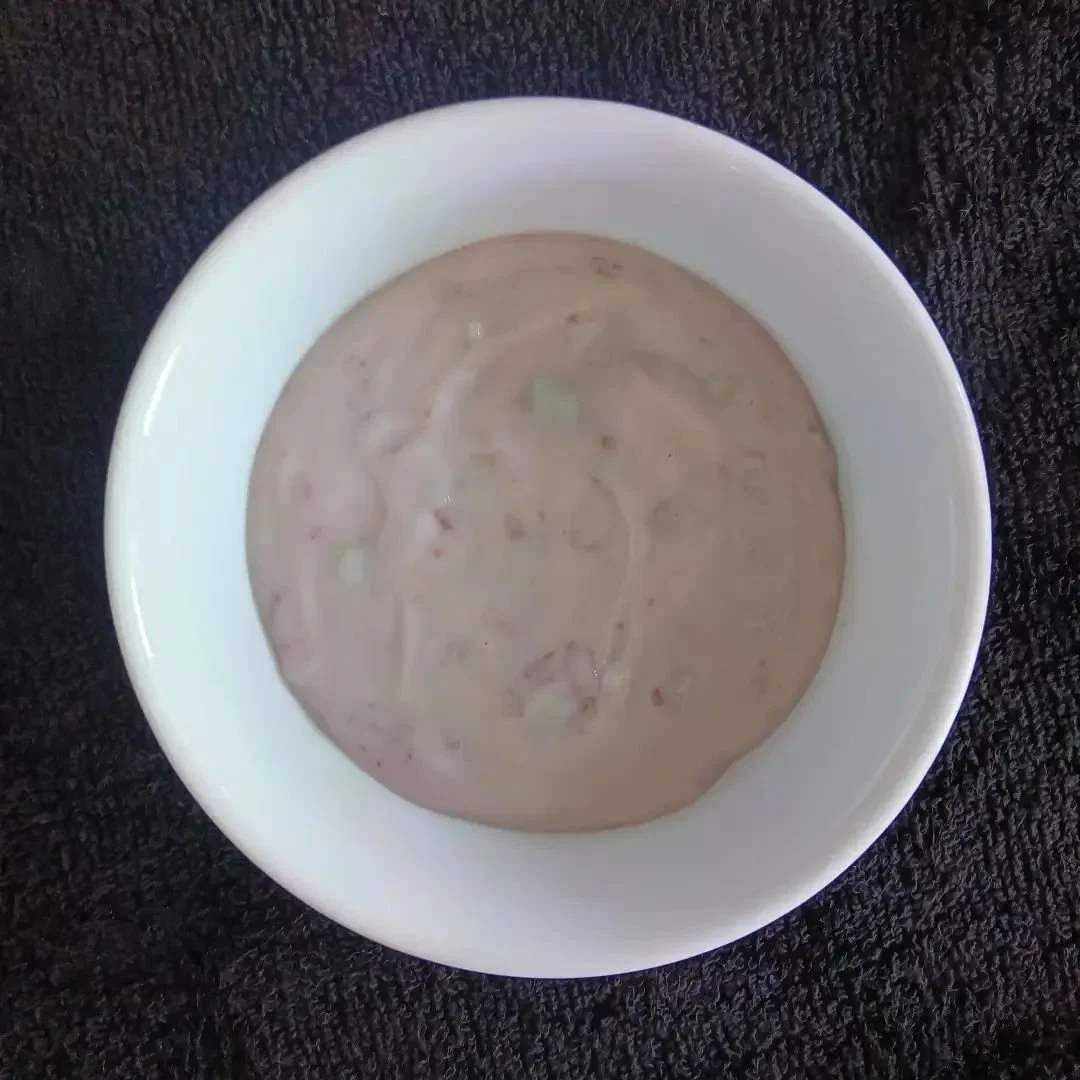 Purple Potato and Leek