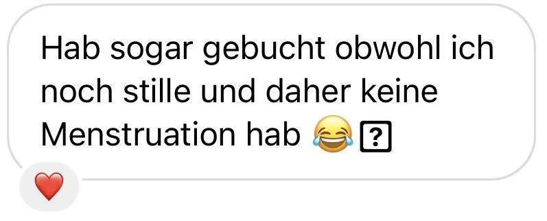 Symbolbild 3 - Kursbuchung trotz Stillzeit ohne Menstruation
