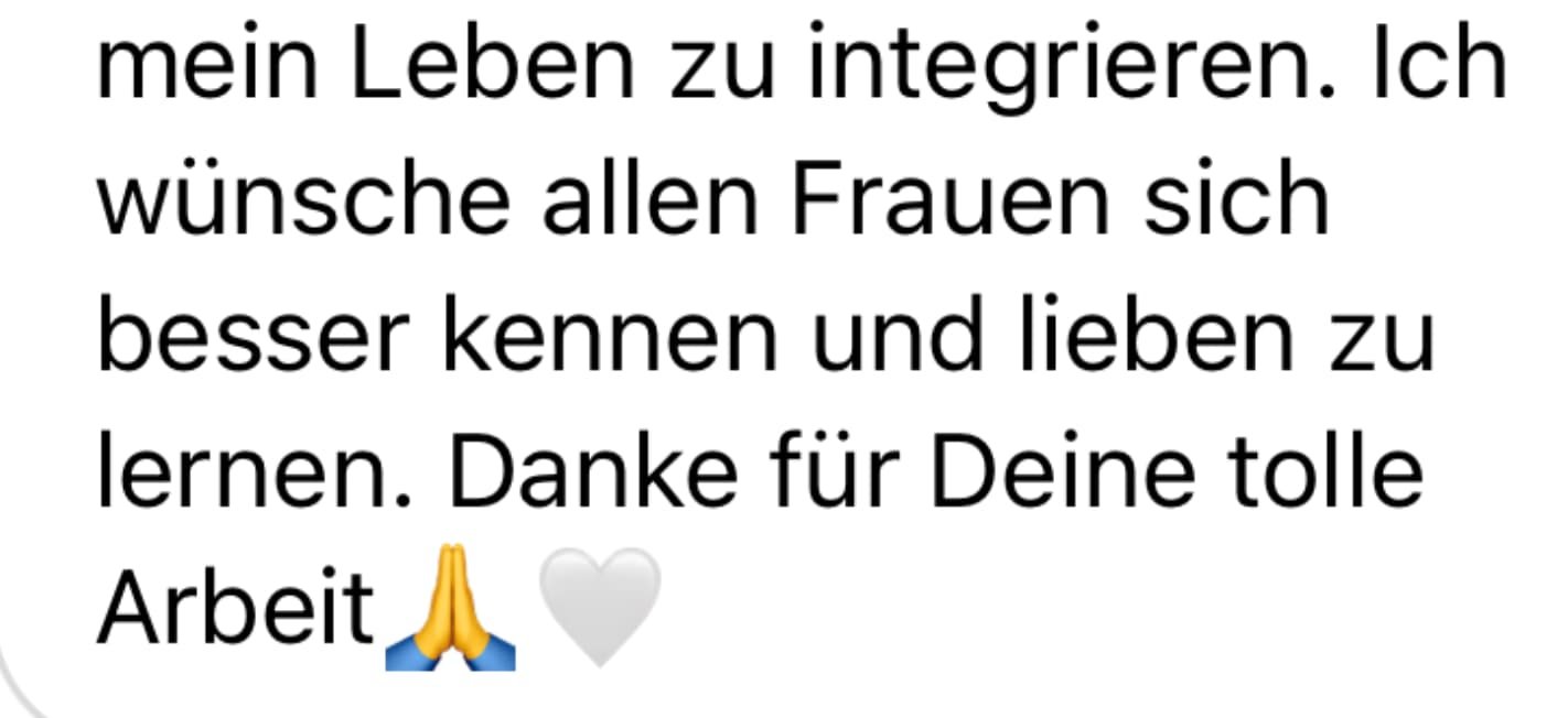 Screenshot 9 - Wunsch nach mehr Zyklusbewusstsein für alle Frauen