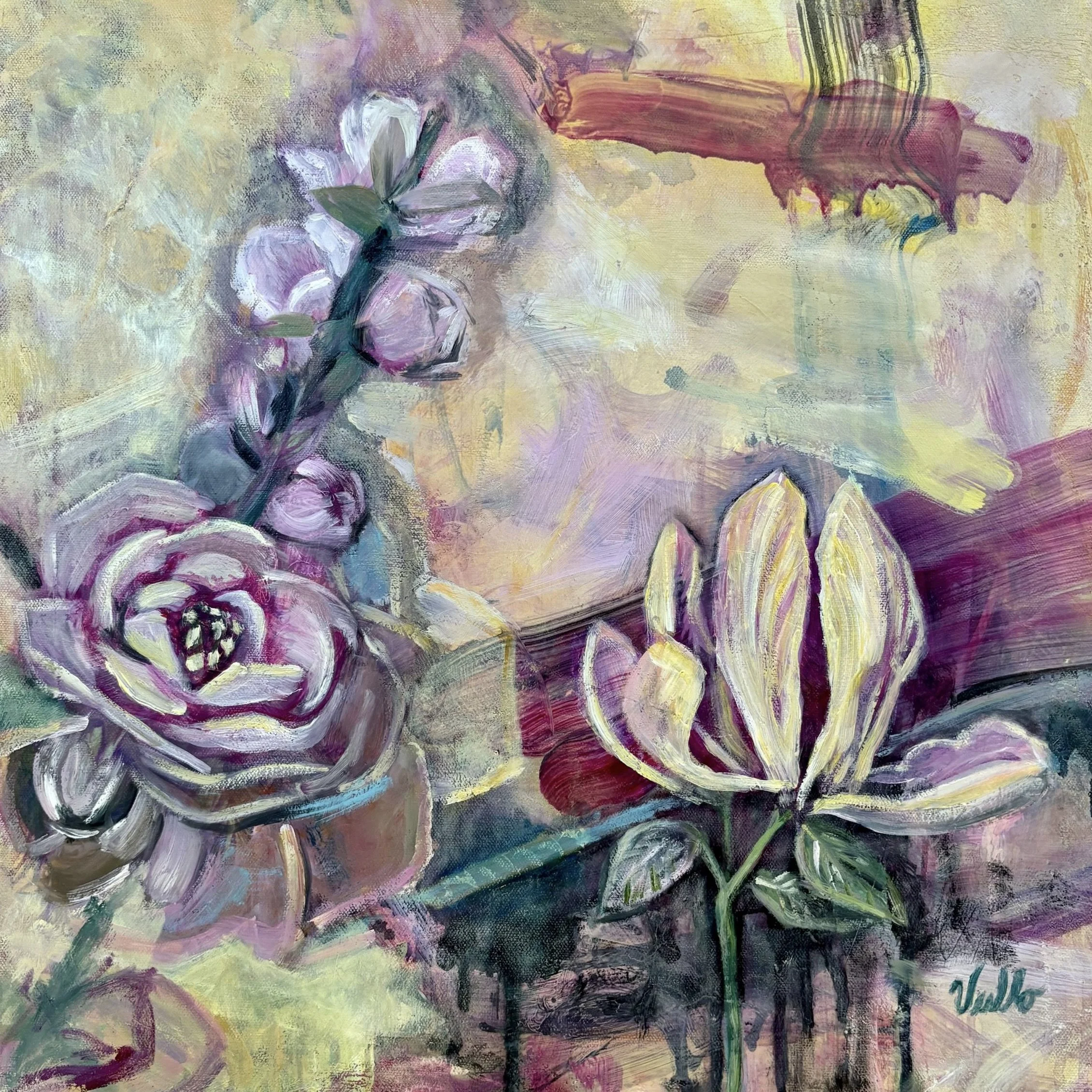 Stripes of Flowers