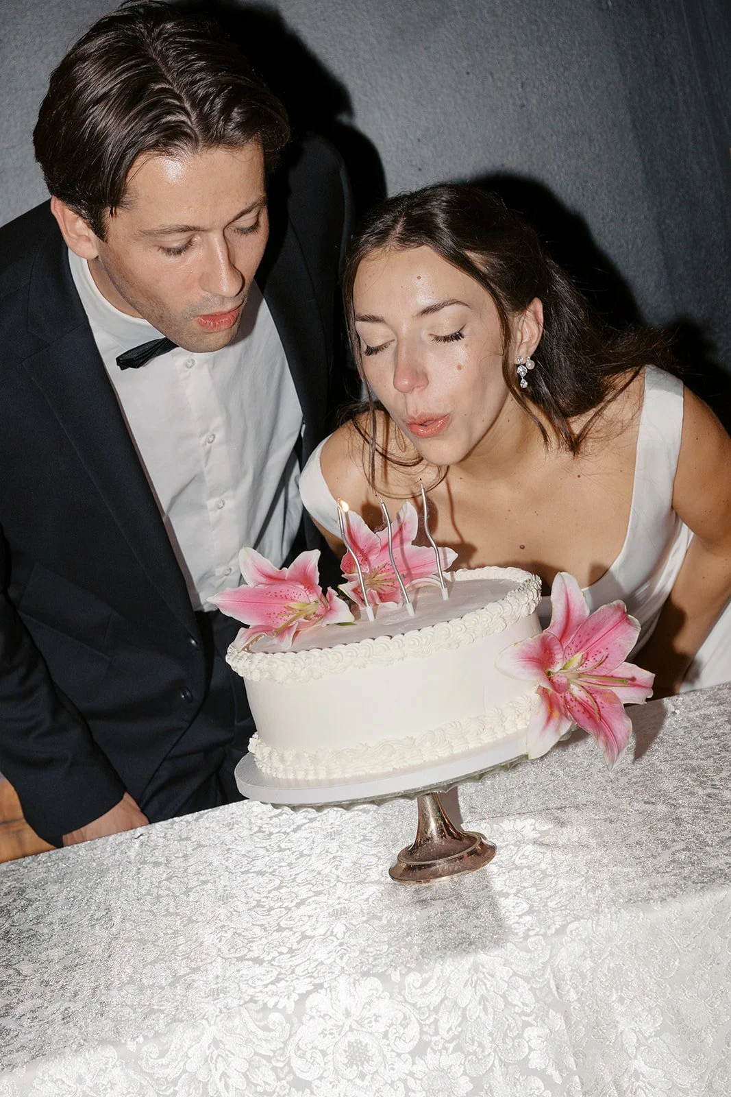 Sonia and Josh's summer wedding reception at The Spice Factory