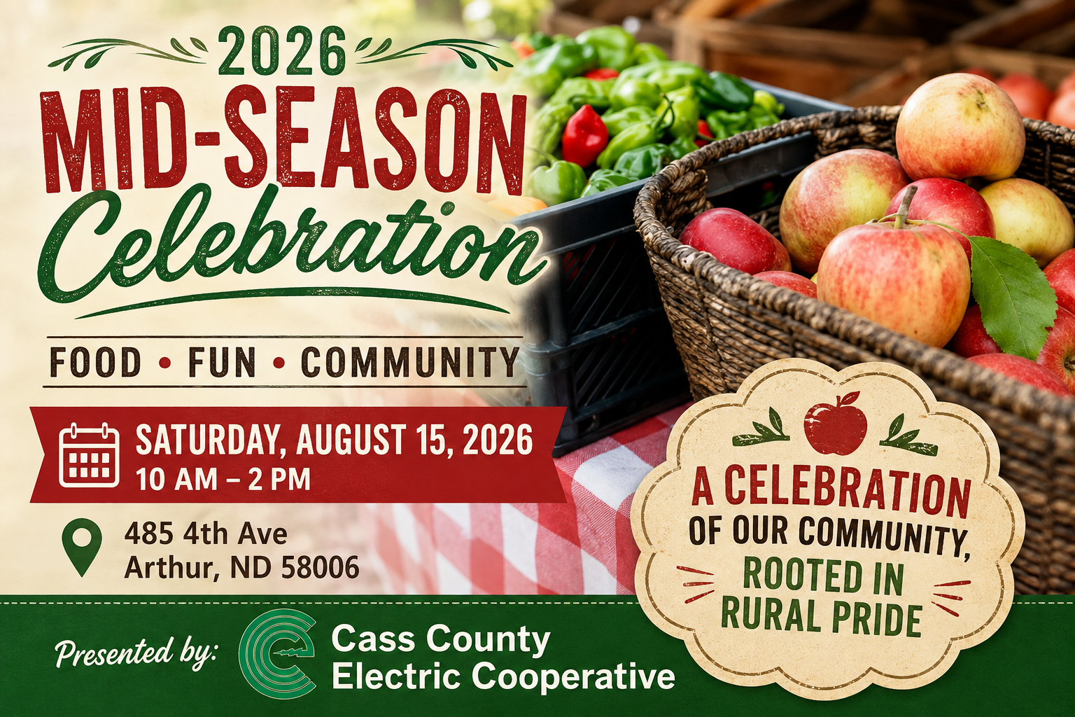 2026 Arthur Market Mid-Season celebration
