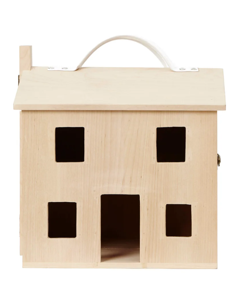 kids wooden house toy