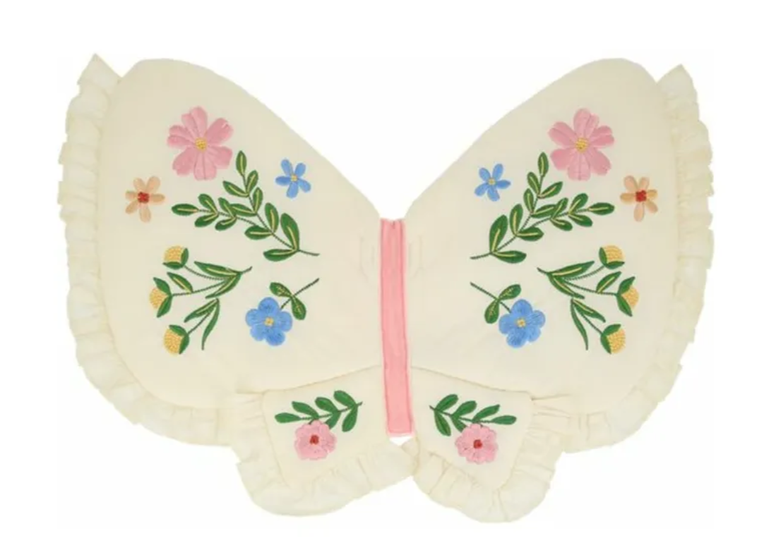 kids fairy wings embroidered meri meri