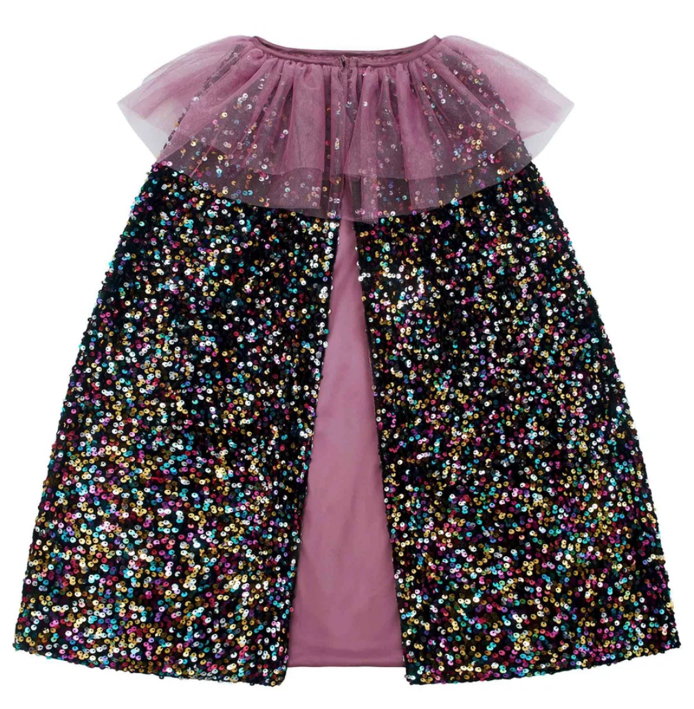 Sequin Cape Letterflee