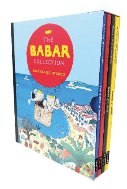 babar book set kids