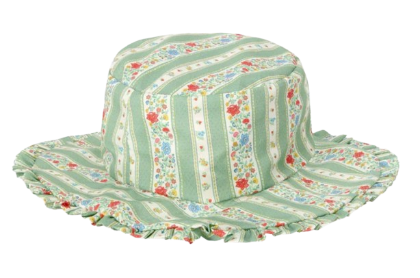La Coqueta Hat stripe letterflee
