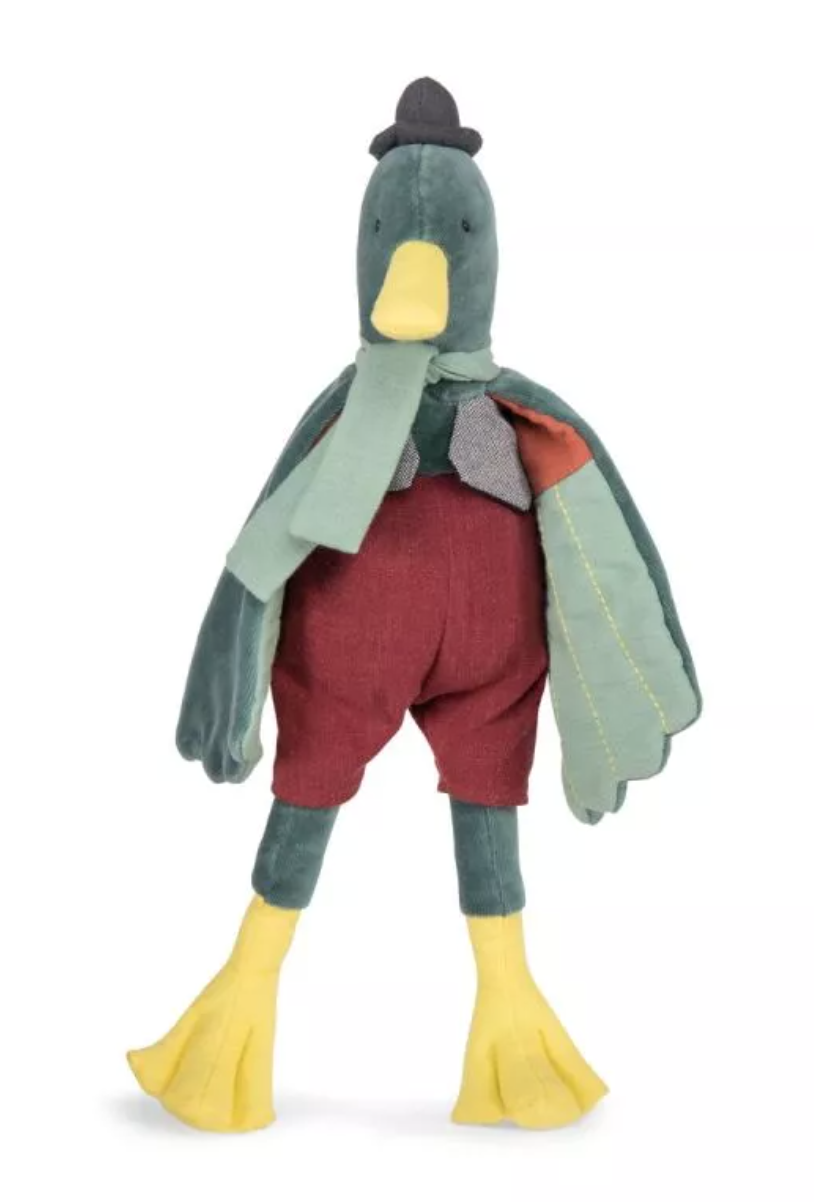 duck soft toy moulin roty