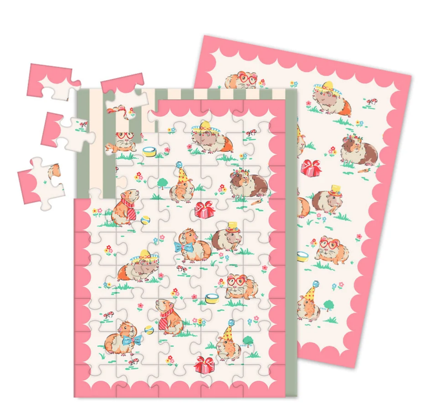 jigsaw birthday card letterflee