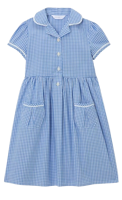 John Lewis Gingham school letterflee