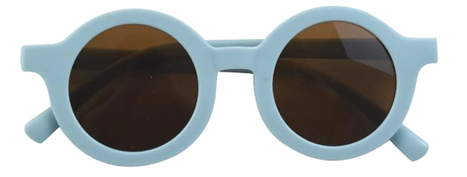 blue kids circle glasses