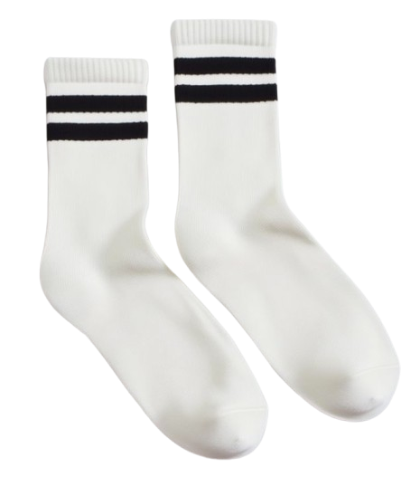 Cotton sports socks kids organic letterflee