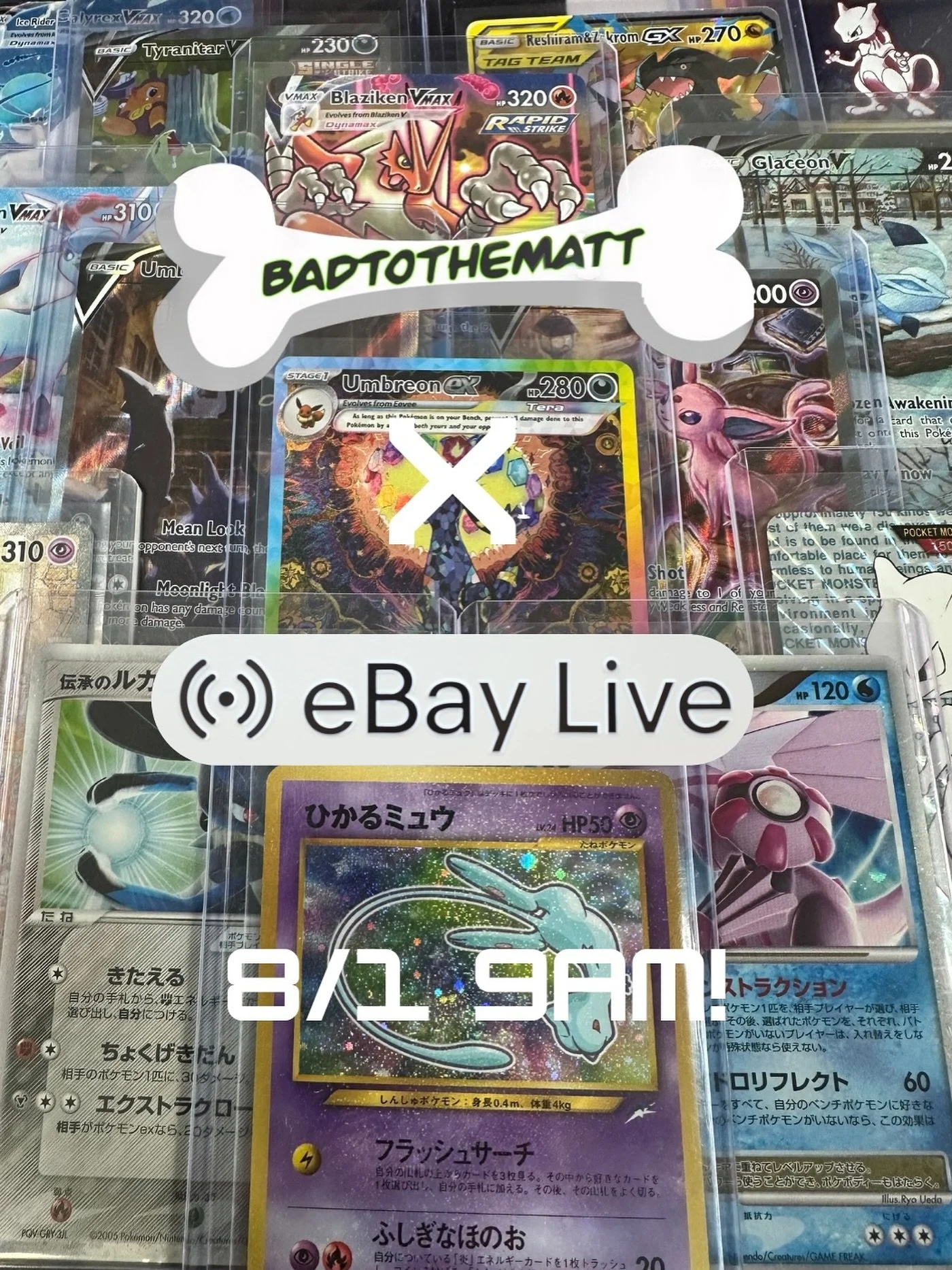 HUGE ANNOUNCEMENT! August 1st we&rsquo;ll have our first show on eBay Live!! Prep your wallets, we&rsquo;re coming out swinging 🏌️