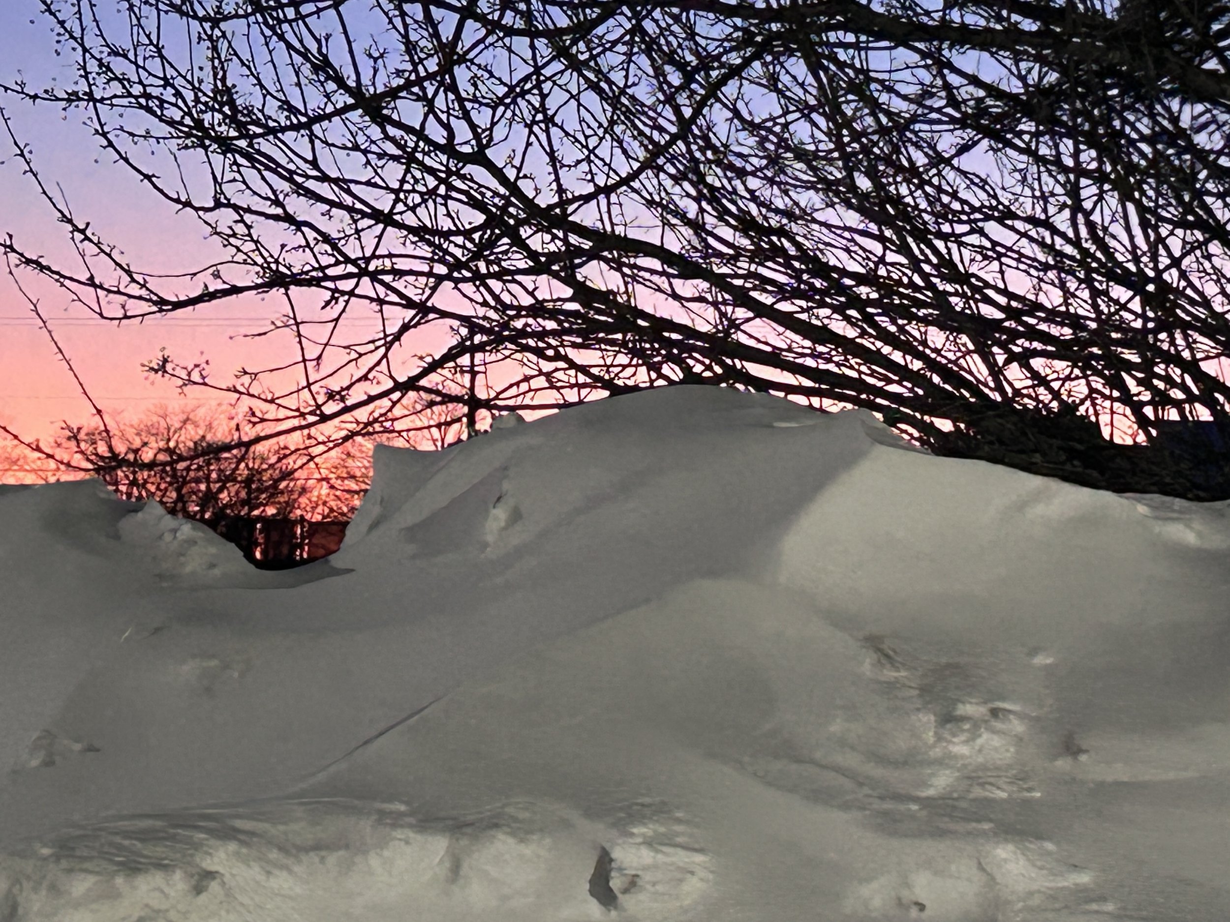 Waiting for the sun to go down, Brunswick, ME