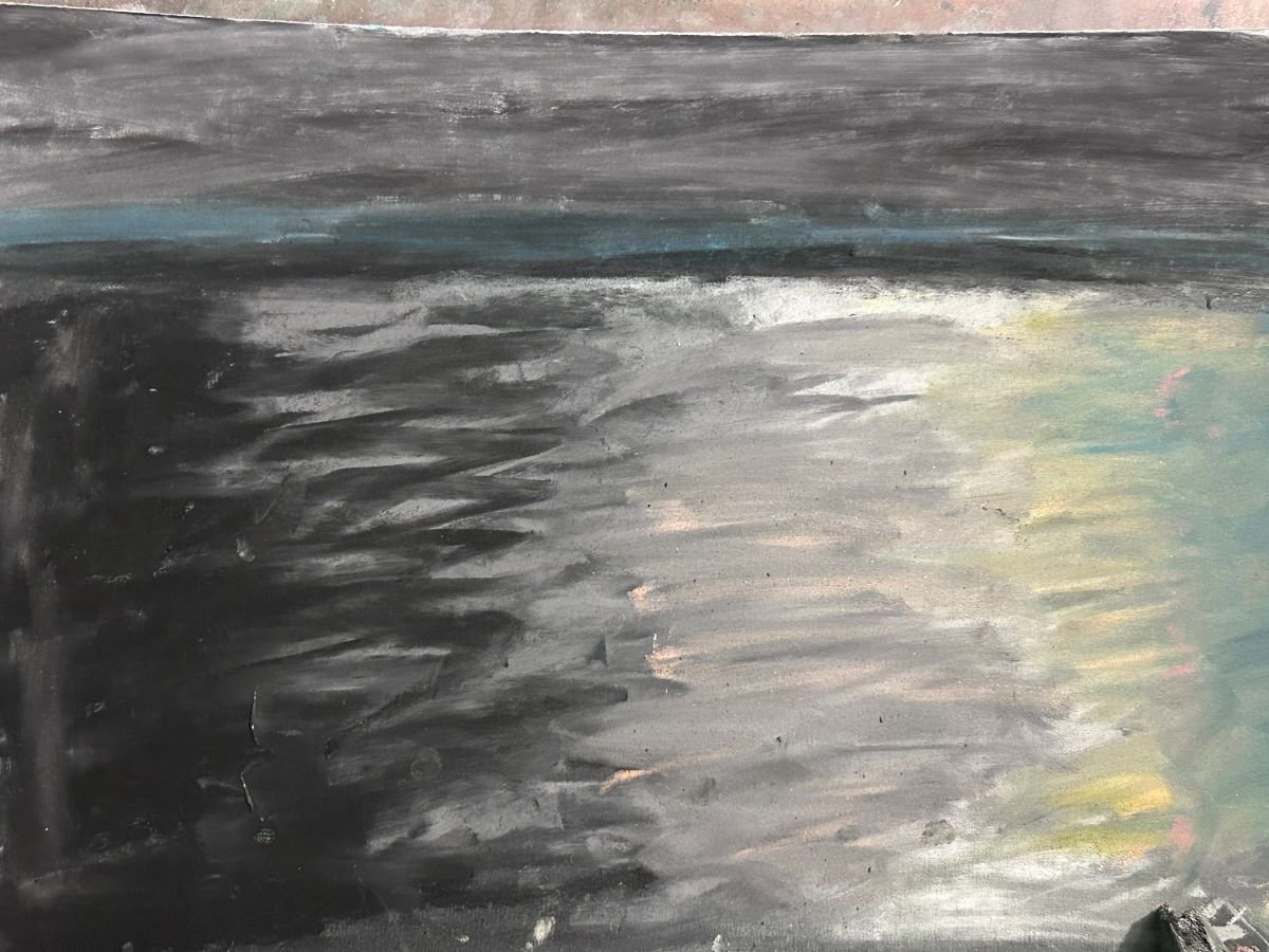 The tides coming and going and not sure what to do next