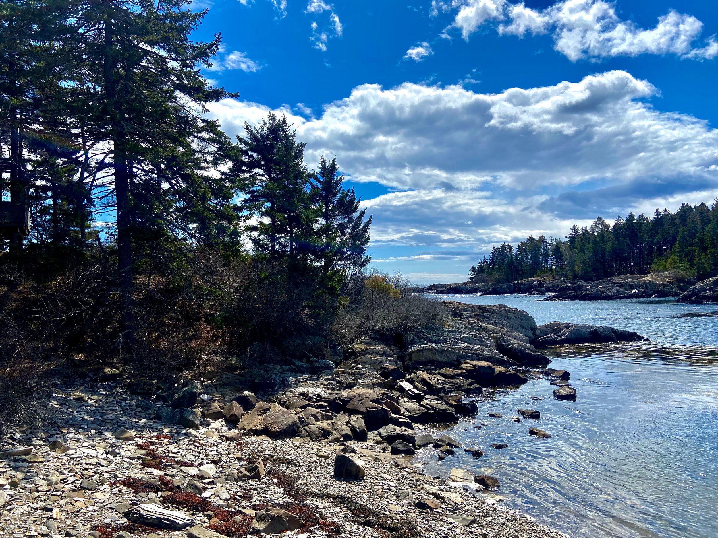 Walking into paradise, Orris Island, ME