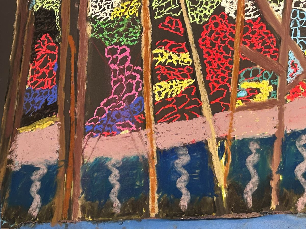Envisioning the happiness of trees by the water