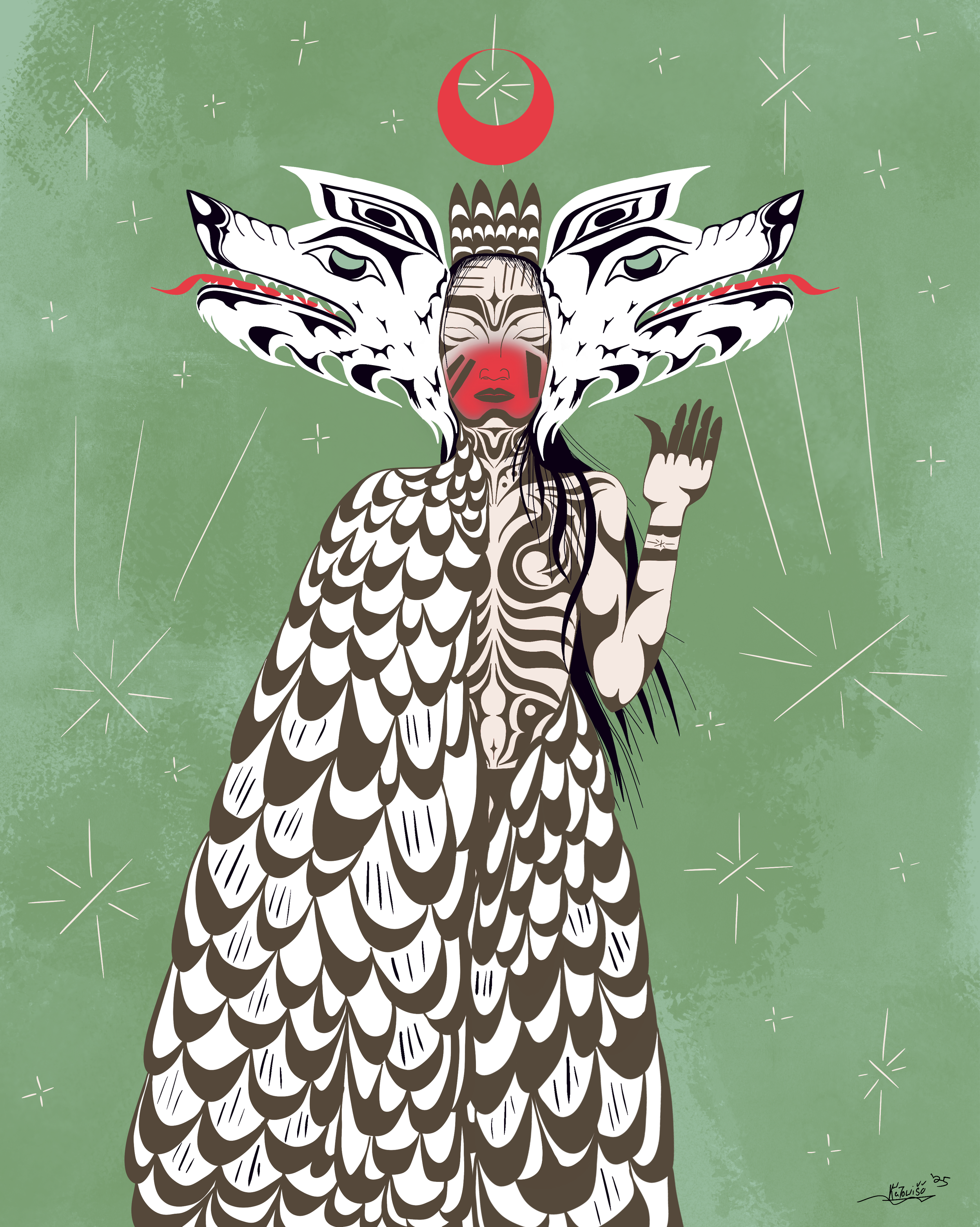 The Vessel Trilogy: Transformation 
by kʷaɁowišč, Inanna McCarty
