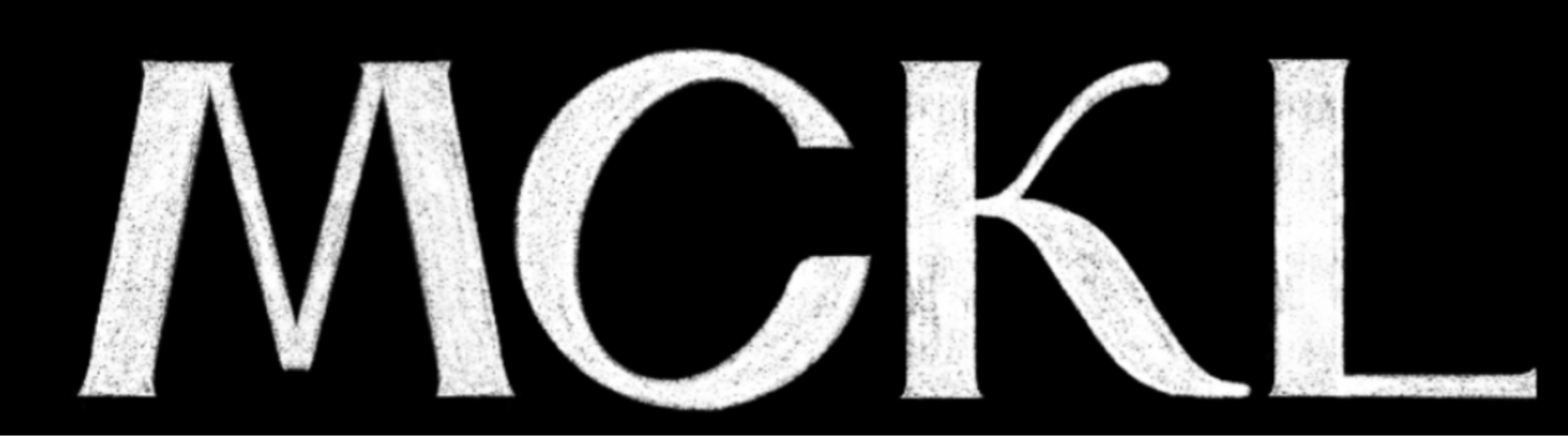 The word 'MORAL' written in large white textured letters on a black background.