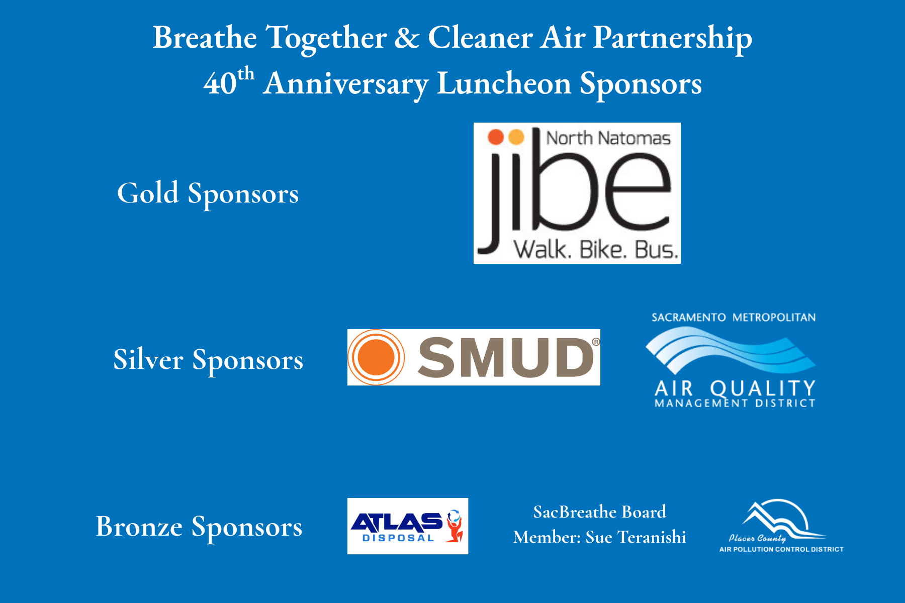 Breathe Together Sponsors