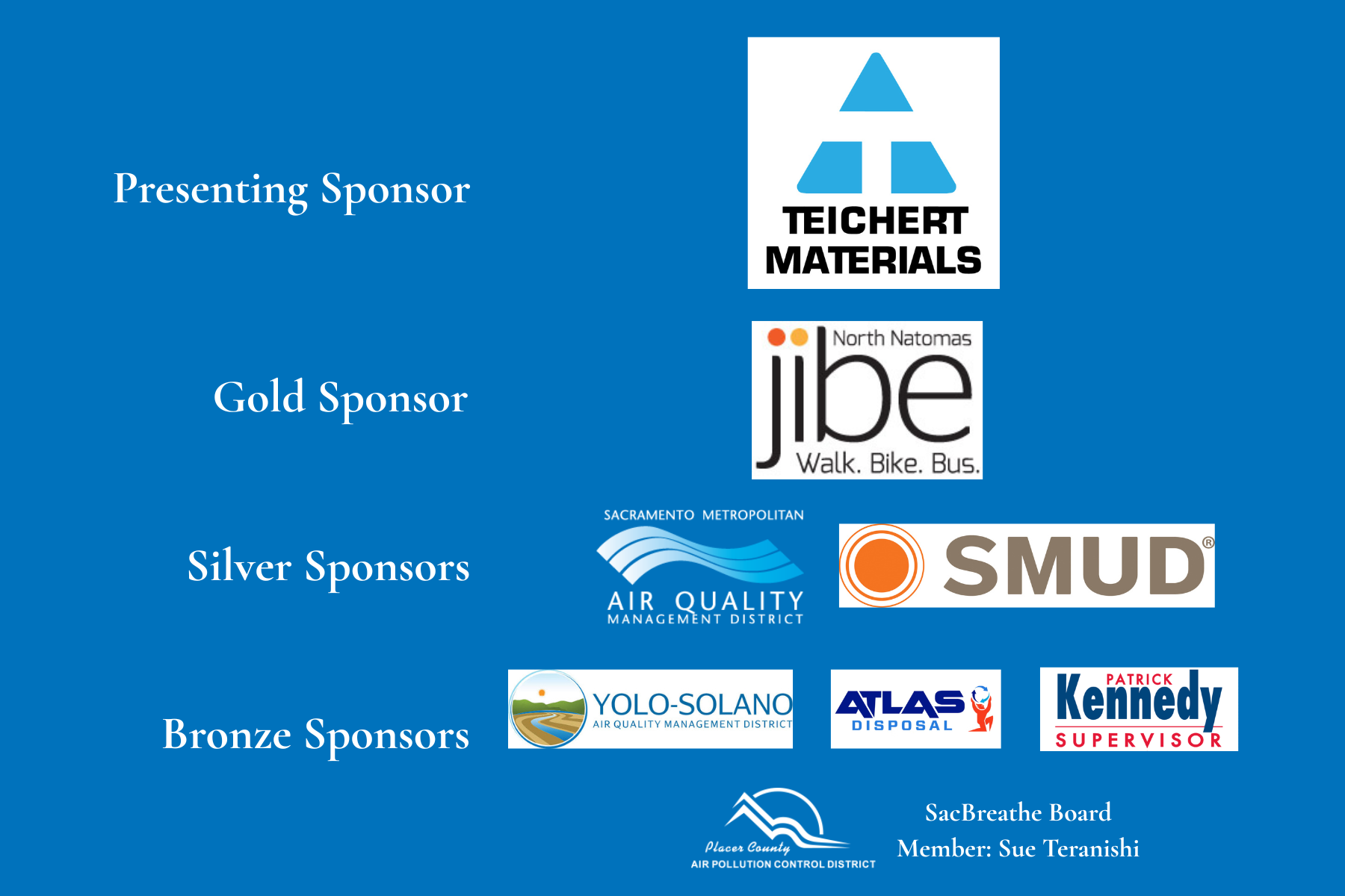 Breathe Together Sponsors