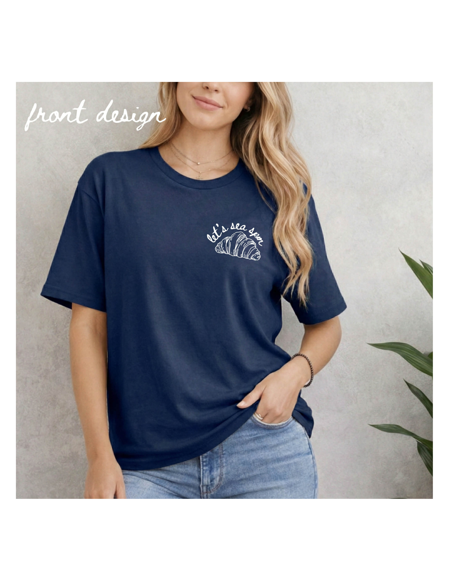 But First, Croissant Tee (Neutral Fit)