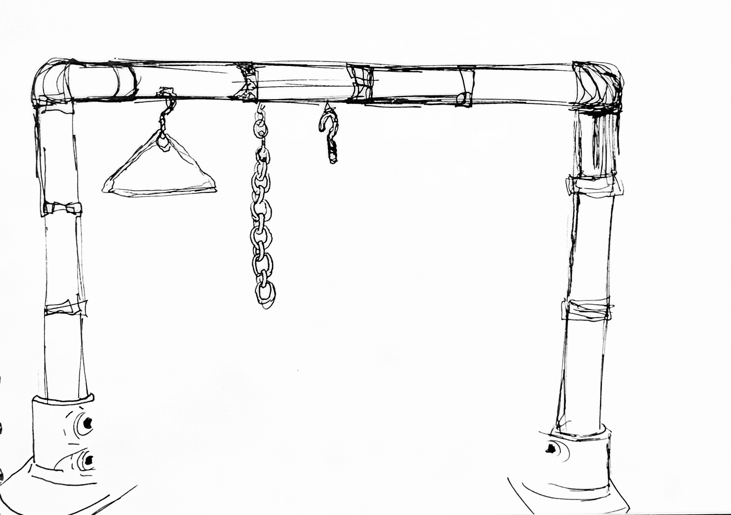 fine-liner on paper, 14.8 x 21cm.