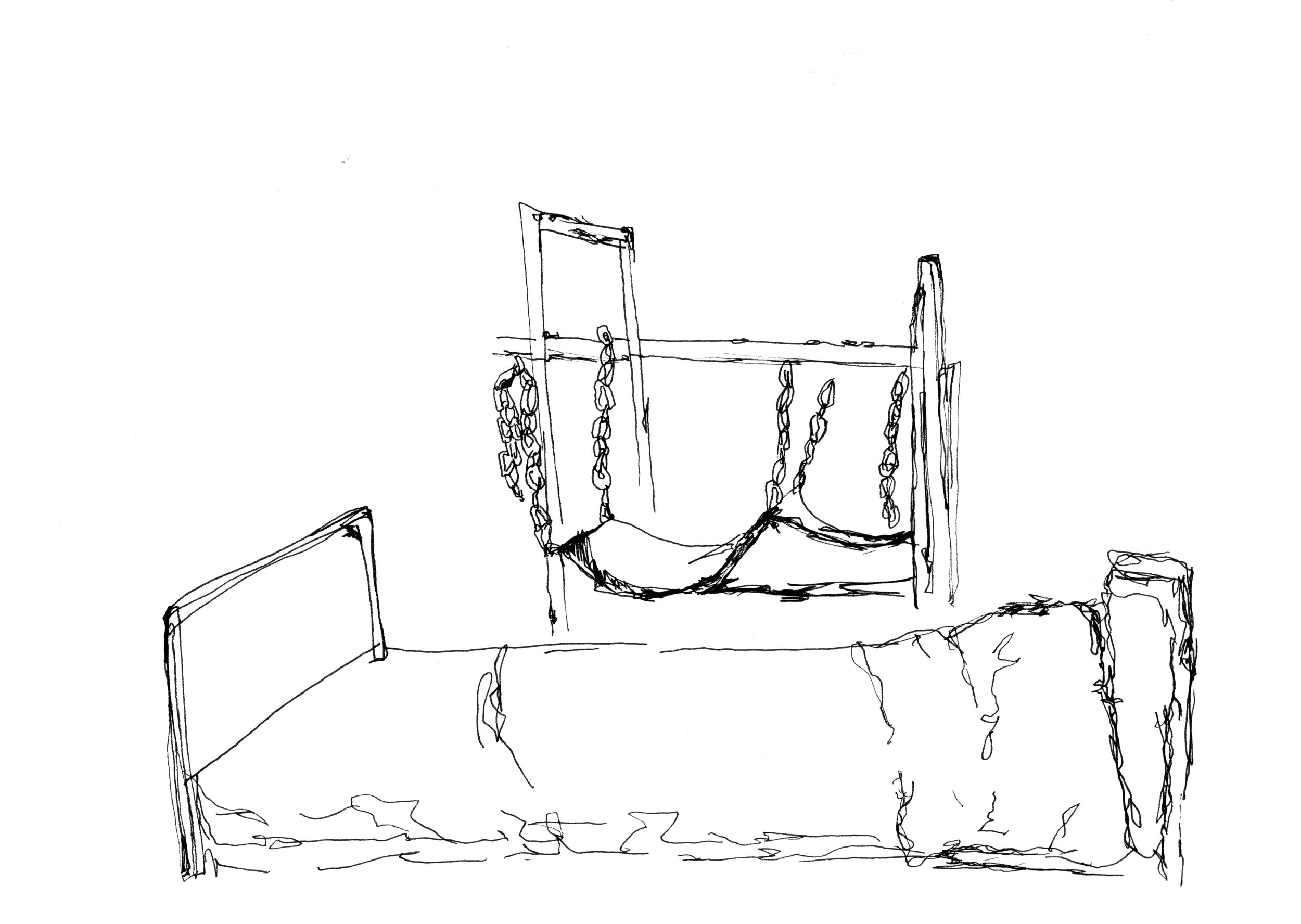 fine-liner on paper, 14.8 x 21cm.
