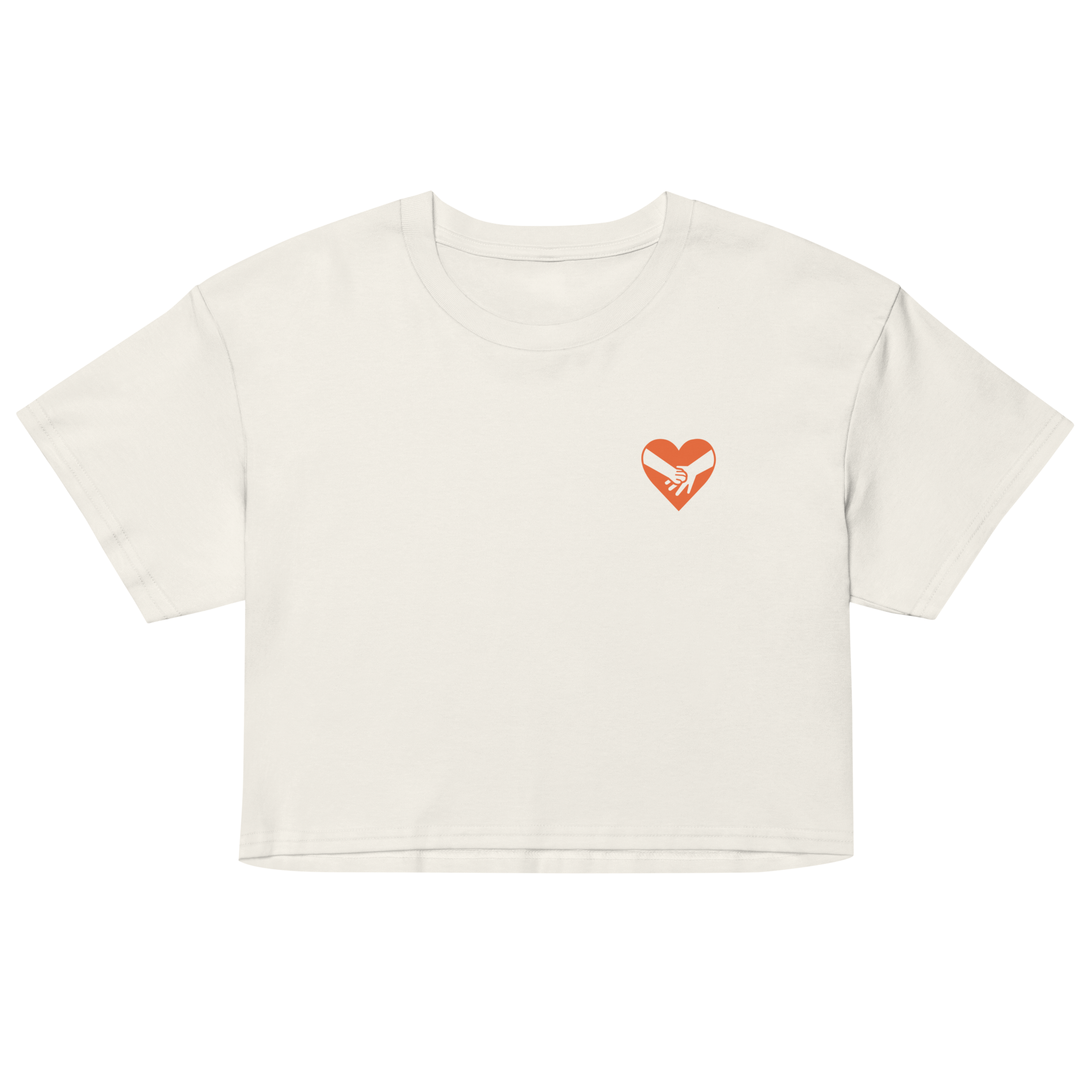 Paws & People Heart Cropped Shirt