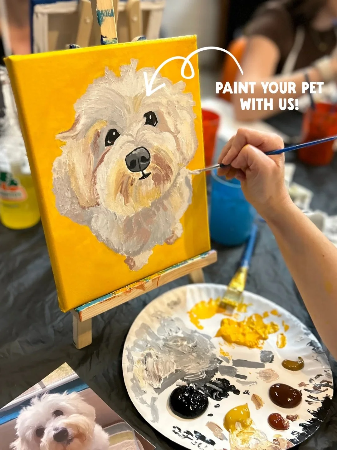 Our Paint Your Pet fundraiser is two weeks away!

Come hang out with us and @victorialowryart on Friday, June 26th from 6:30pm-9:00pm at @editbeer to paint, drink, and fundraise for pets and people in our community. 

FAQs

Do I have to be an artist 