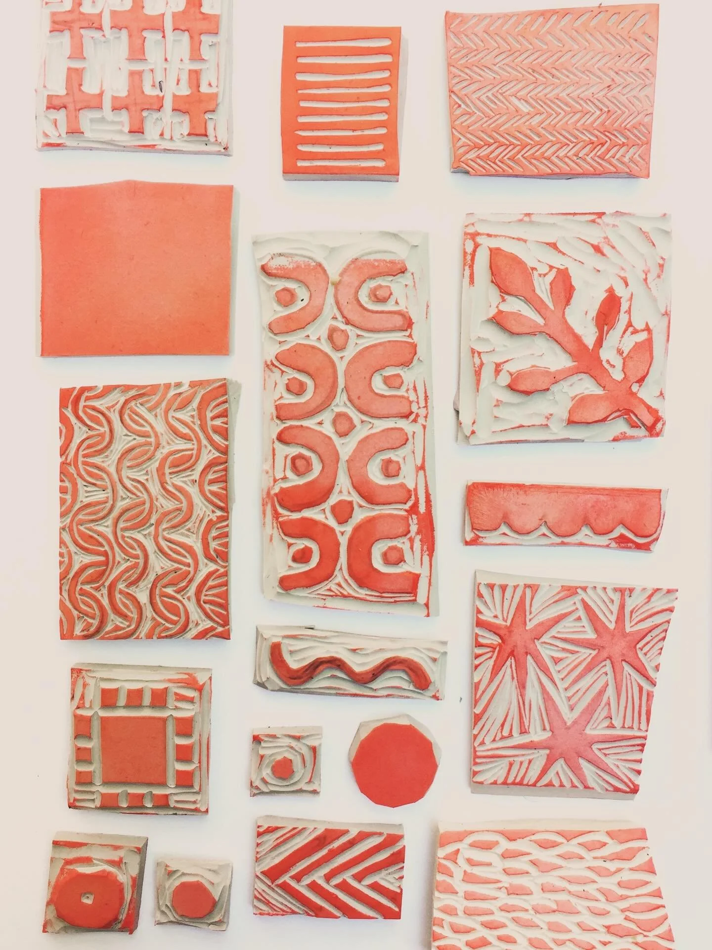 Playful Block Printed Patches with Nina and Sonya Montenegro of @thefarwoods. One of three beautiful workshop sessions in our Playful Mending online retreat.

We love thinking about holes or stains in our clothing being the opposite of problems ~ but