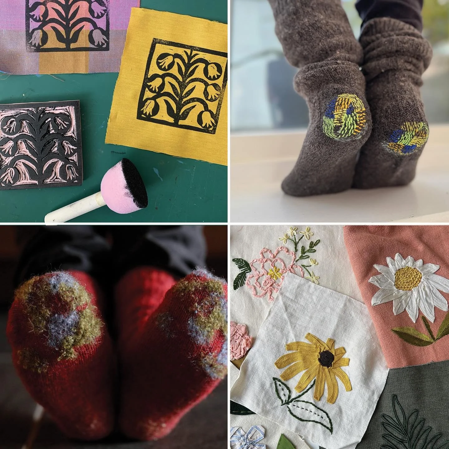 ** LAST DAY to join Playful Mending ~ our only online experience this year **

We love thinking about the stories our clothes and textiles tell, and how we can playfully mend new narratives into our belongings. 

Join this sensational team of artists