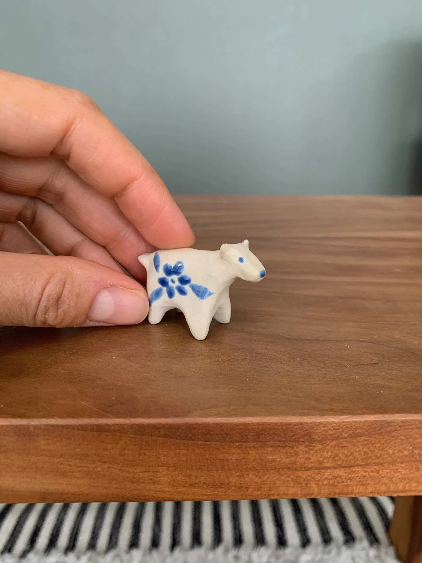 This little handmade ceramic animalito by @thefarwoods captured my tiny loving heart this week.

It&rsquo;s part of a special box called &lsquo;The Medicine is Within&rsquo; that goes with @nimonte beautiful book Worry Medicine, linked in the bio.

#